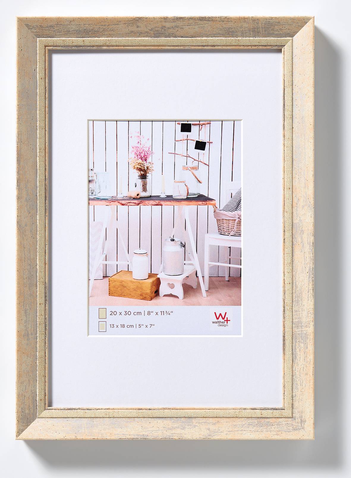 BILDERRAHMEN Chalet Designrahmen 13x18 cm NATUR
