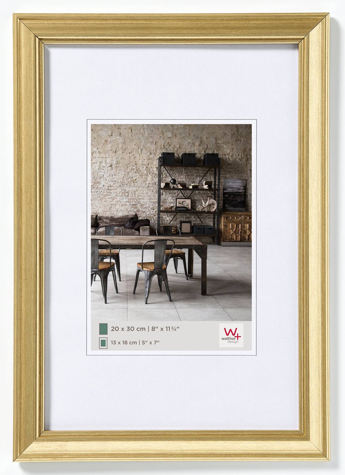 Lounge Designrahmen 10x15 cm GOLD