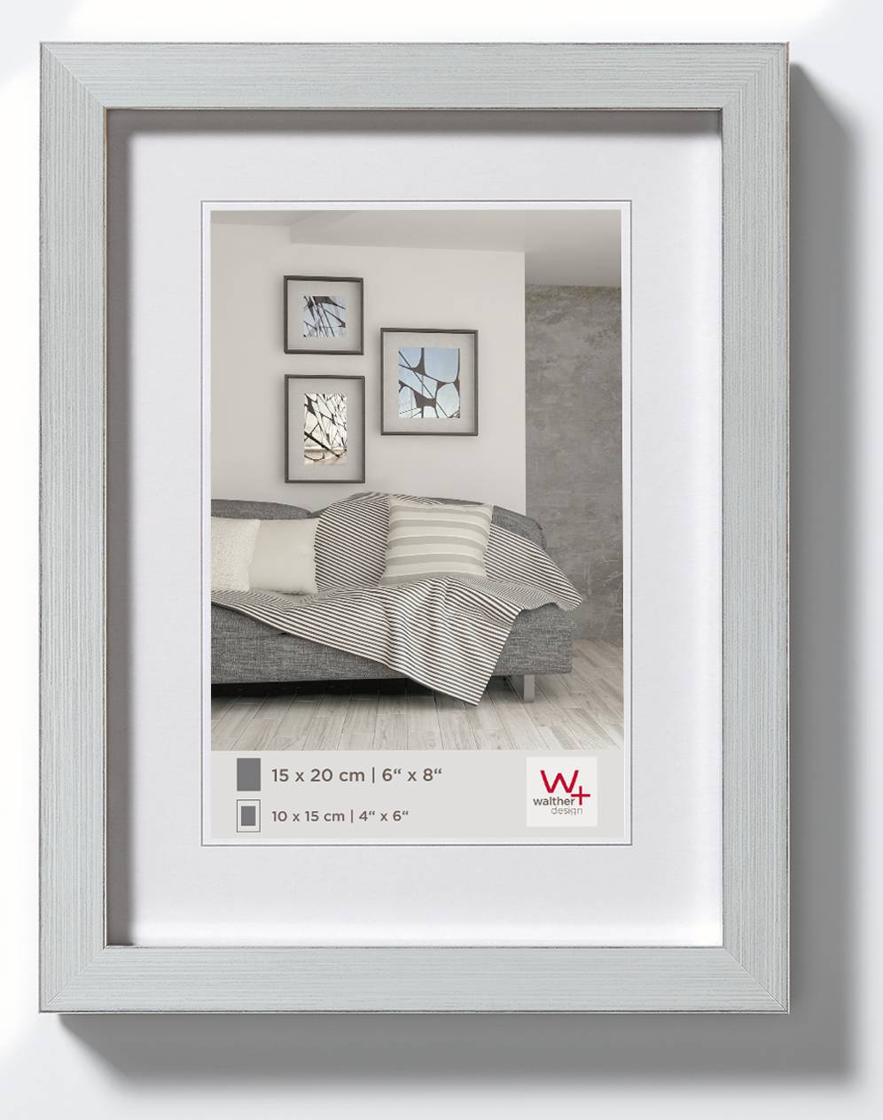Construction Designrahmen 30x40 cm SILBER