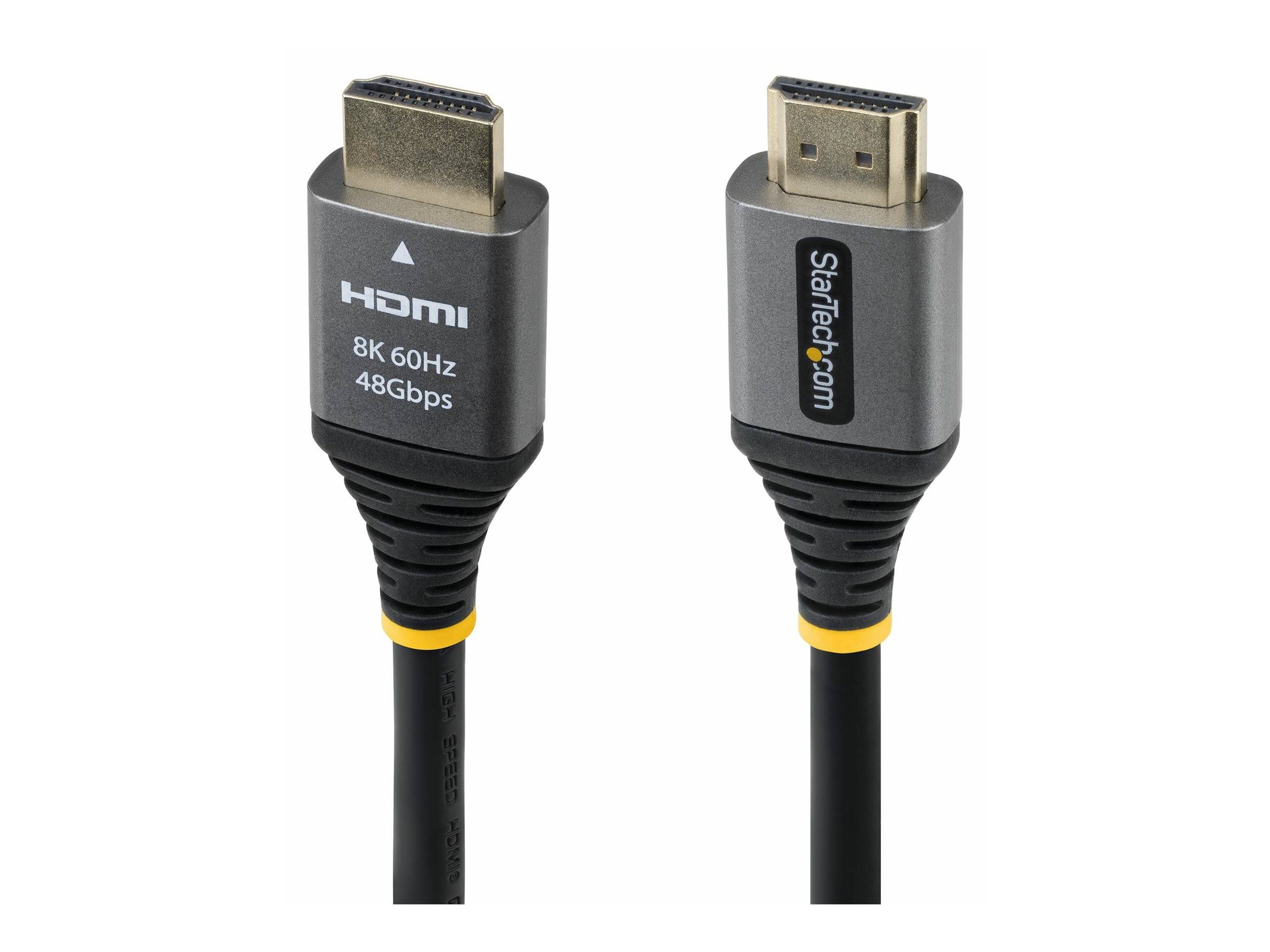 StarTech.com 30cm zertifiziertes Ultra High Speed HDMI Kabel, 8K 60Hz und 4K 120Hz, HDMI 2.1 Kabel mit HDR10+ und eARC, 48Gbps, 4K HDMI Kabel für