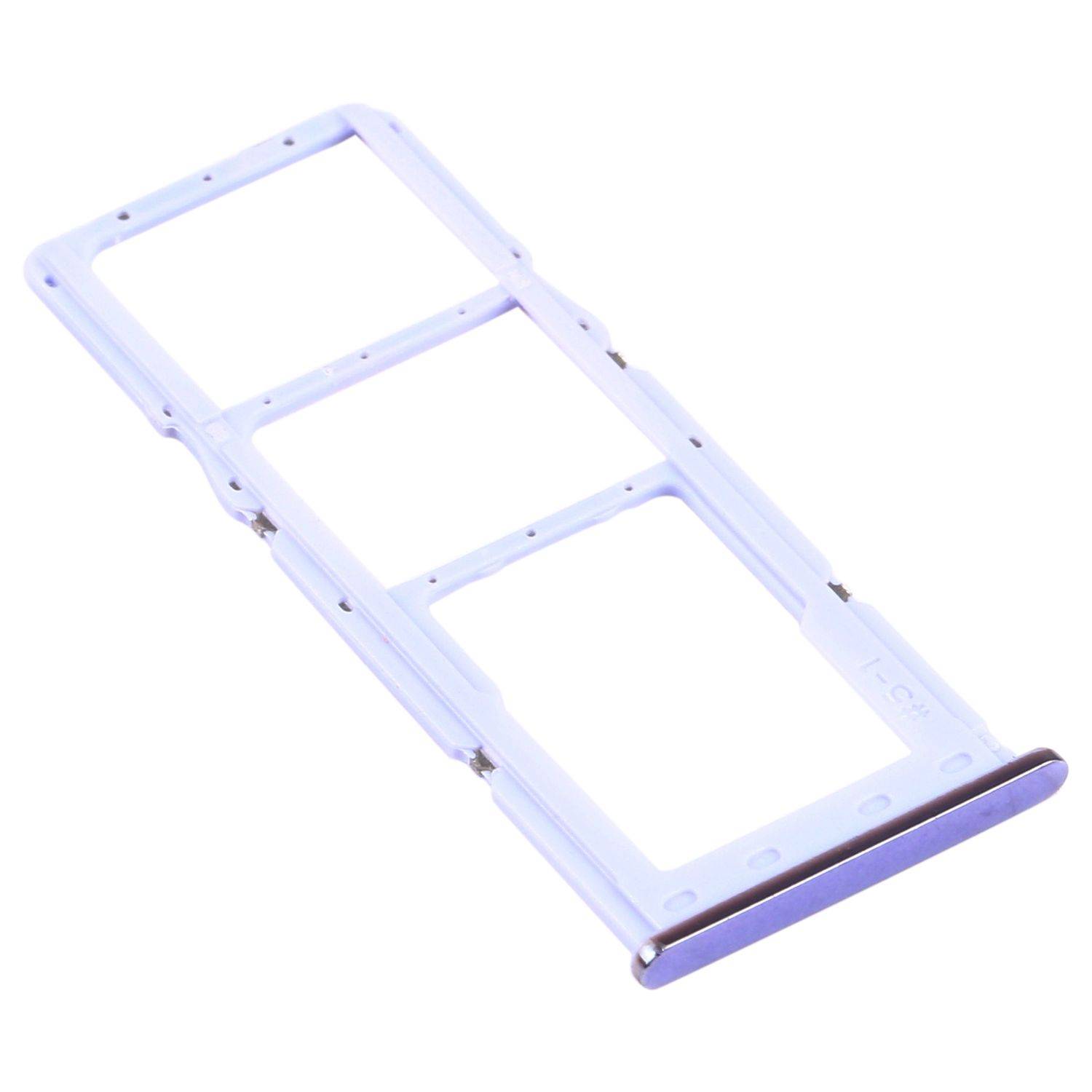Sim Karten Halter für Samsung Galaxy A32 A325 Lila Card Tray Micro SD Ersatzteil