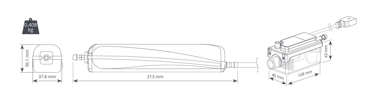 Bosch Thermotechnik Zubehör Klimageräte Pumpe 7738346711