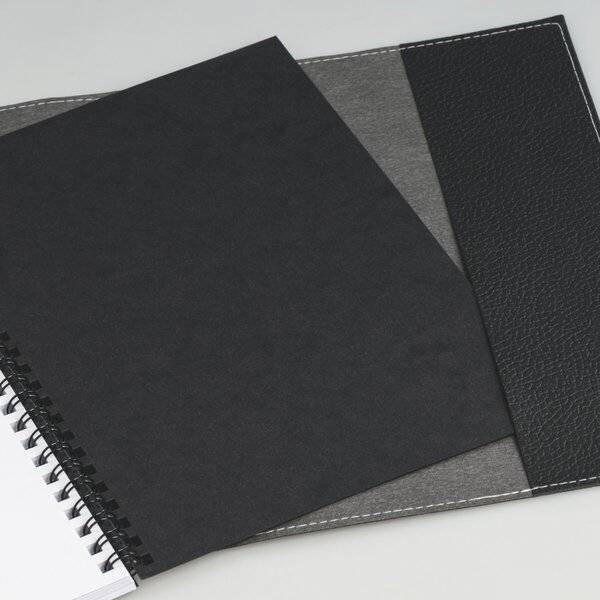 Buchkalender 781 21x29,7cm 1 Woche/2 Seiten Kunstleder schwarz 2027