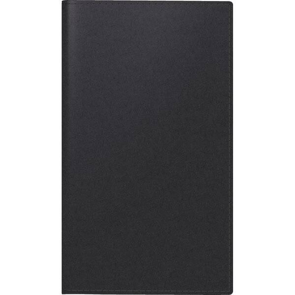 Taschenkalender 753 8,7x15,3cm 1 Monat/2 Seiten Kunstleder schwarz 2027