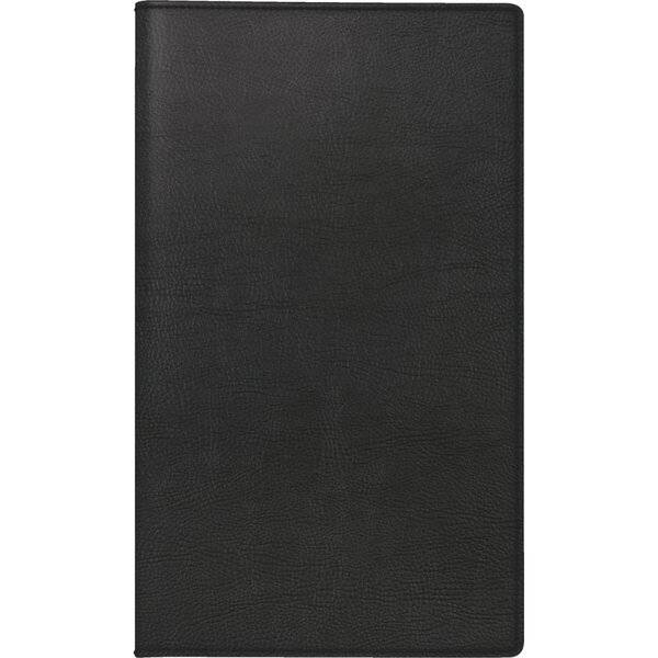 Taschenkalender M-planer 8,7x15,3cm 1 Monat/2 Seiten Kunstleder schwarz 2027