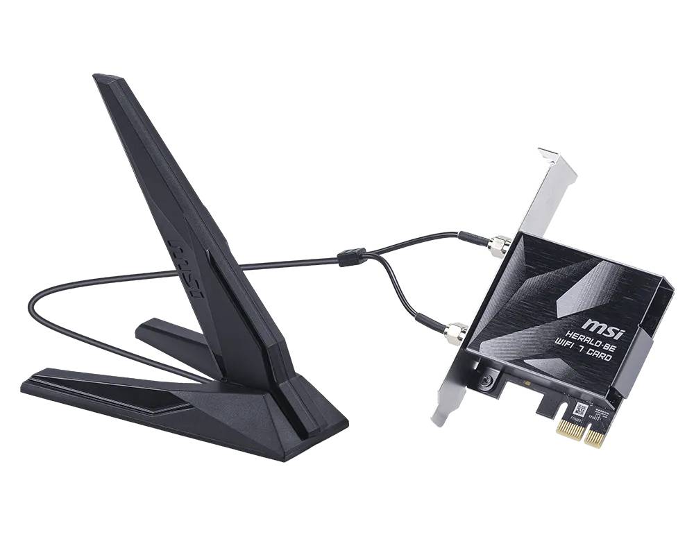 MSI Herald BE9400 WiFi7 PCIe-Card