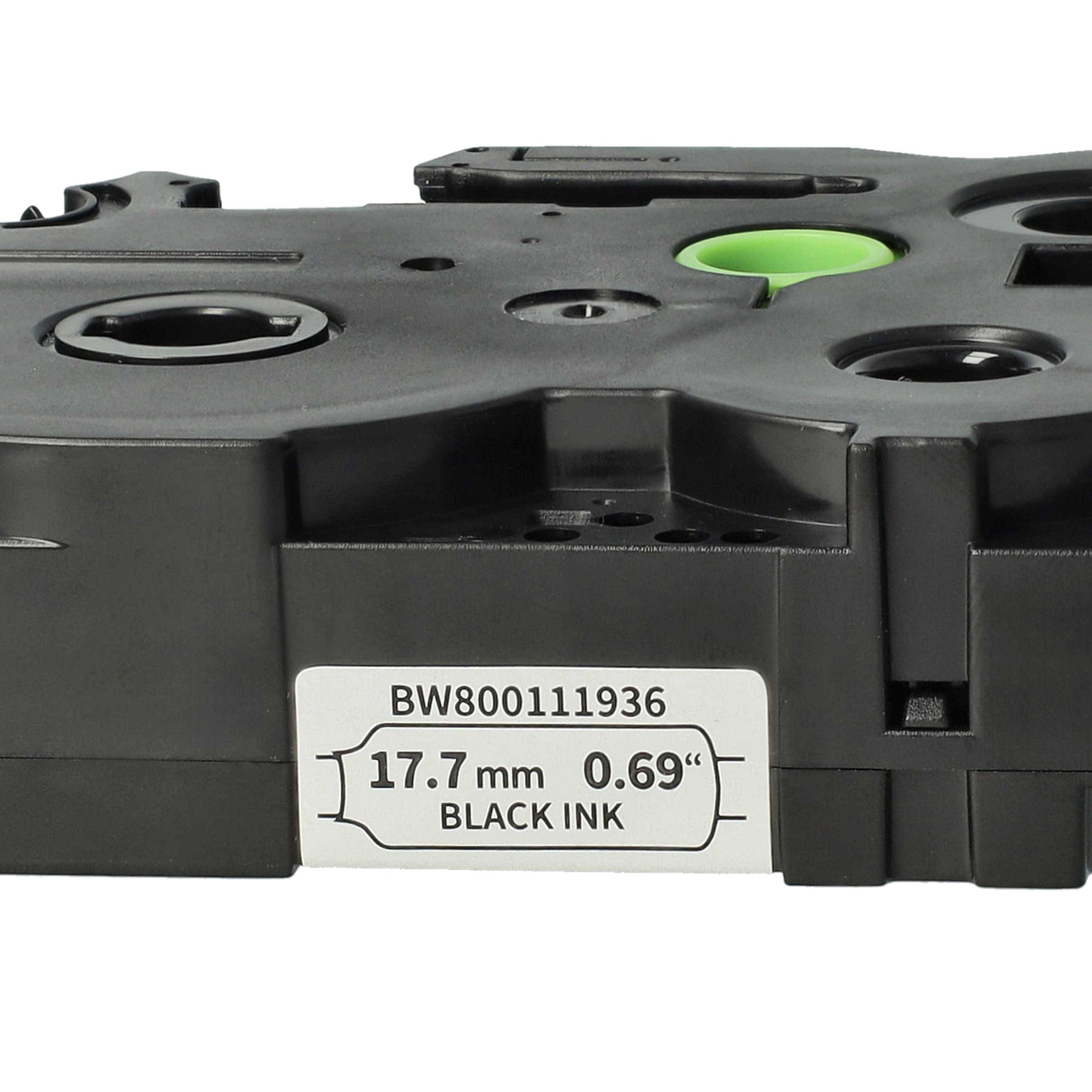 Schwarze Tintenpatrone mit der Bezeichnung „BW800111936