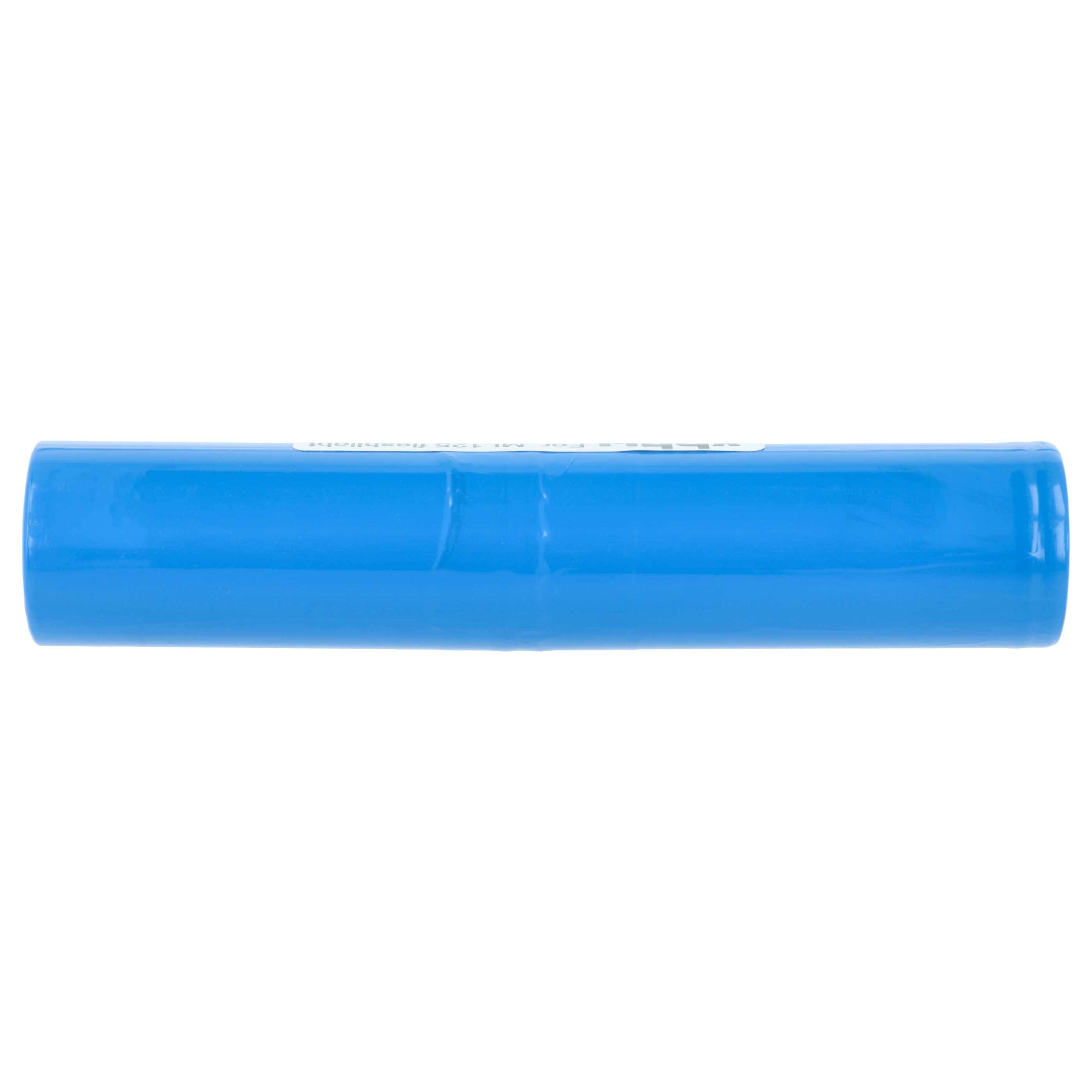 vhbw 2x Akku kompatibel mit Maglite ML125, ML150LR, ML150LRX Taschenlampe Kopflampe (2500 mAh, 6 V, NiMH)