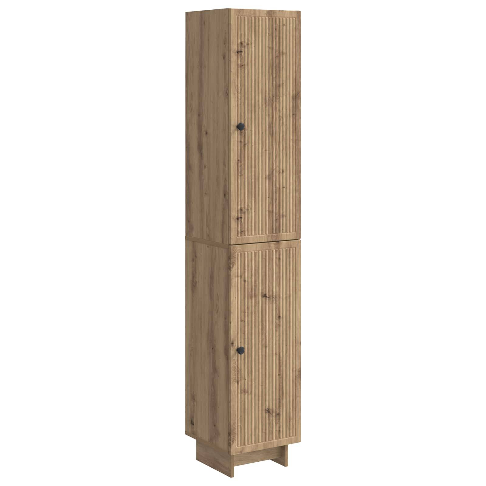 vidaXL Schrankset 2 Stk. Artisan-Eiche Holzwerkstoff
