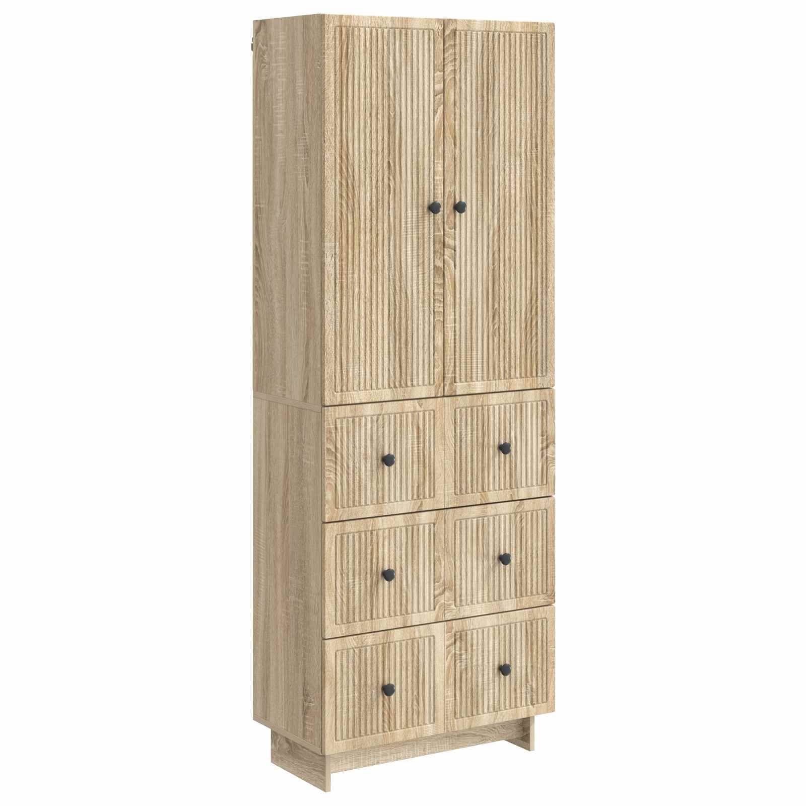 vidaXL Schrankset 2 pcs 66 x 34,5 x 90 cm Holzwerkstoff