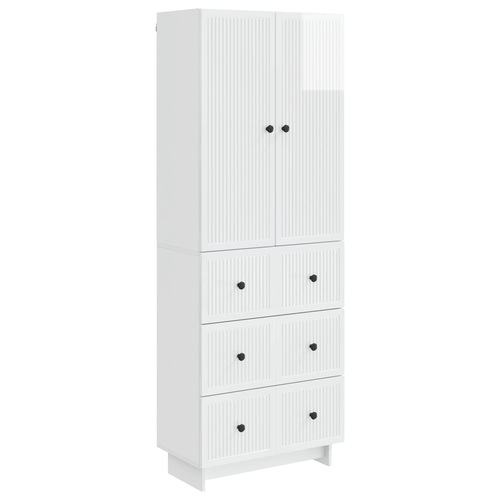 vidaXL Schrankset 2 pcs 66 x 34,5 x 90 cm Holzwerkstoff