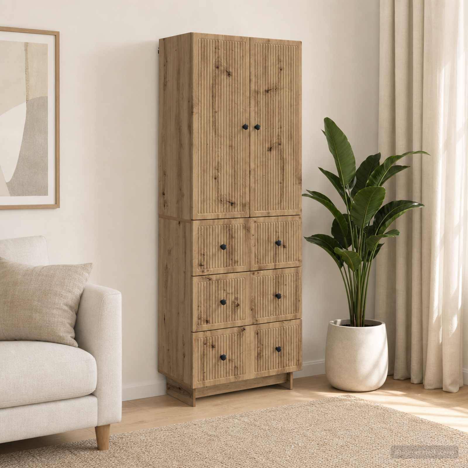 vidaXL Schrankset 2 Stk. Holzwerkstoff