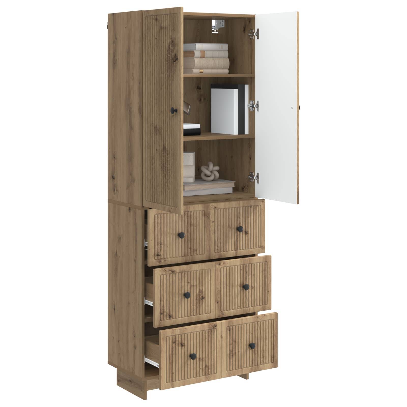 vidaXL Schrankset 2 Stk. Holzwerkstoff