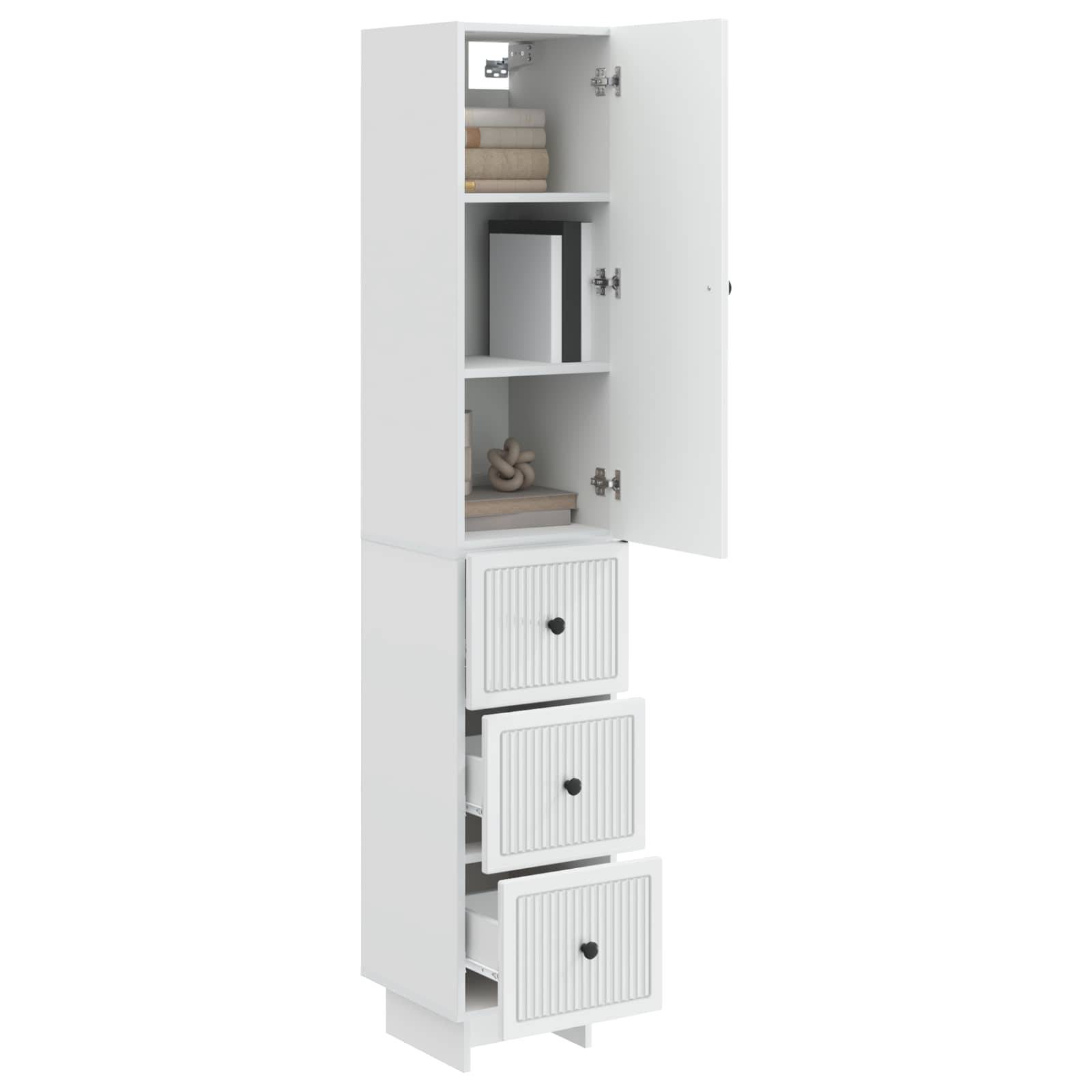vidaXL Schrankset 2 pcs 33 x 34,5 x 90 cm Holzwerkstoff