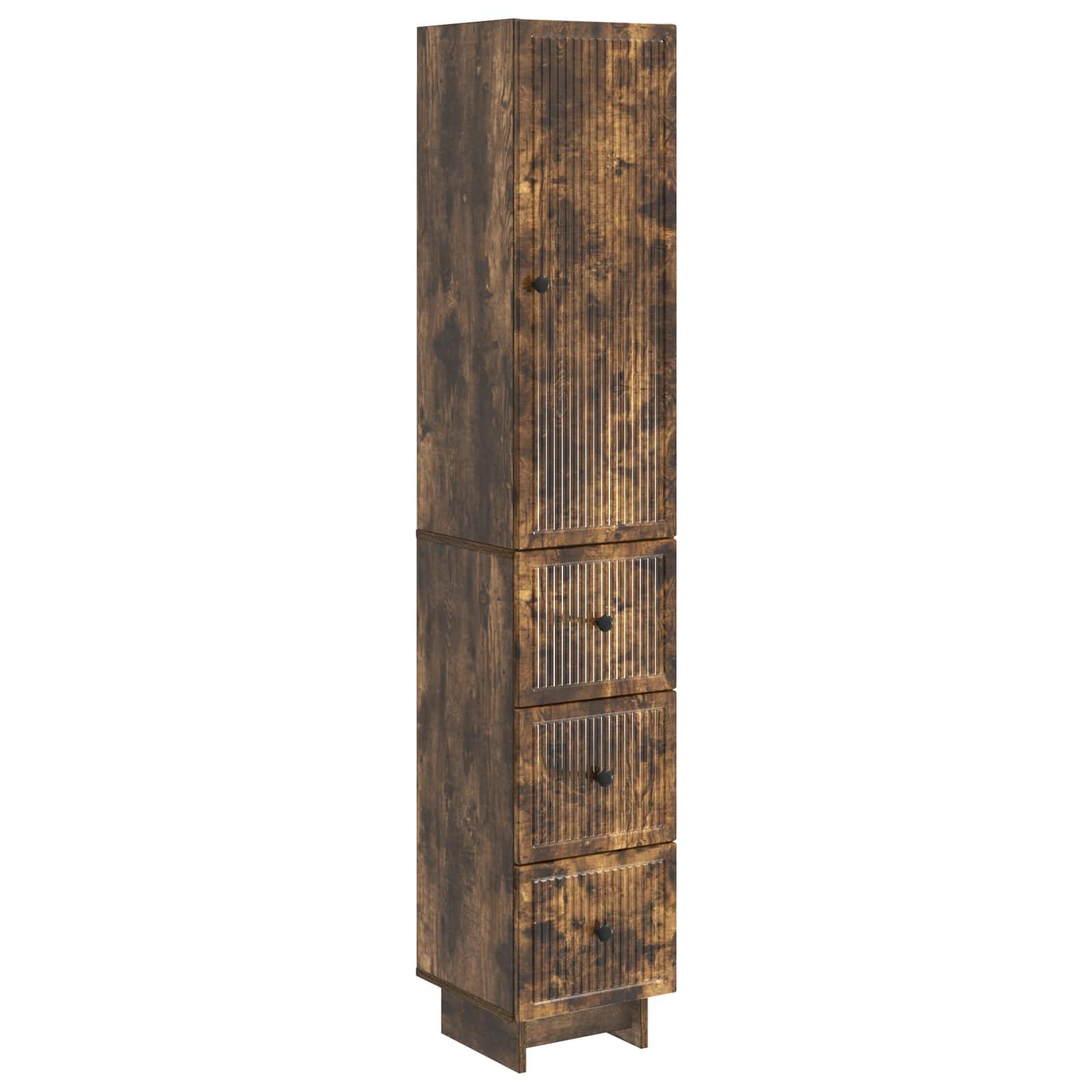 vidaXL Schrankset 2 pcs 33 x 34,5 x 90 cm Holzwerkstoff