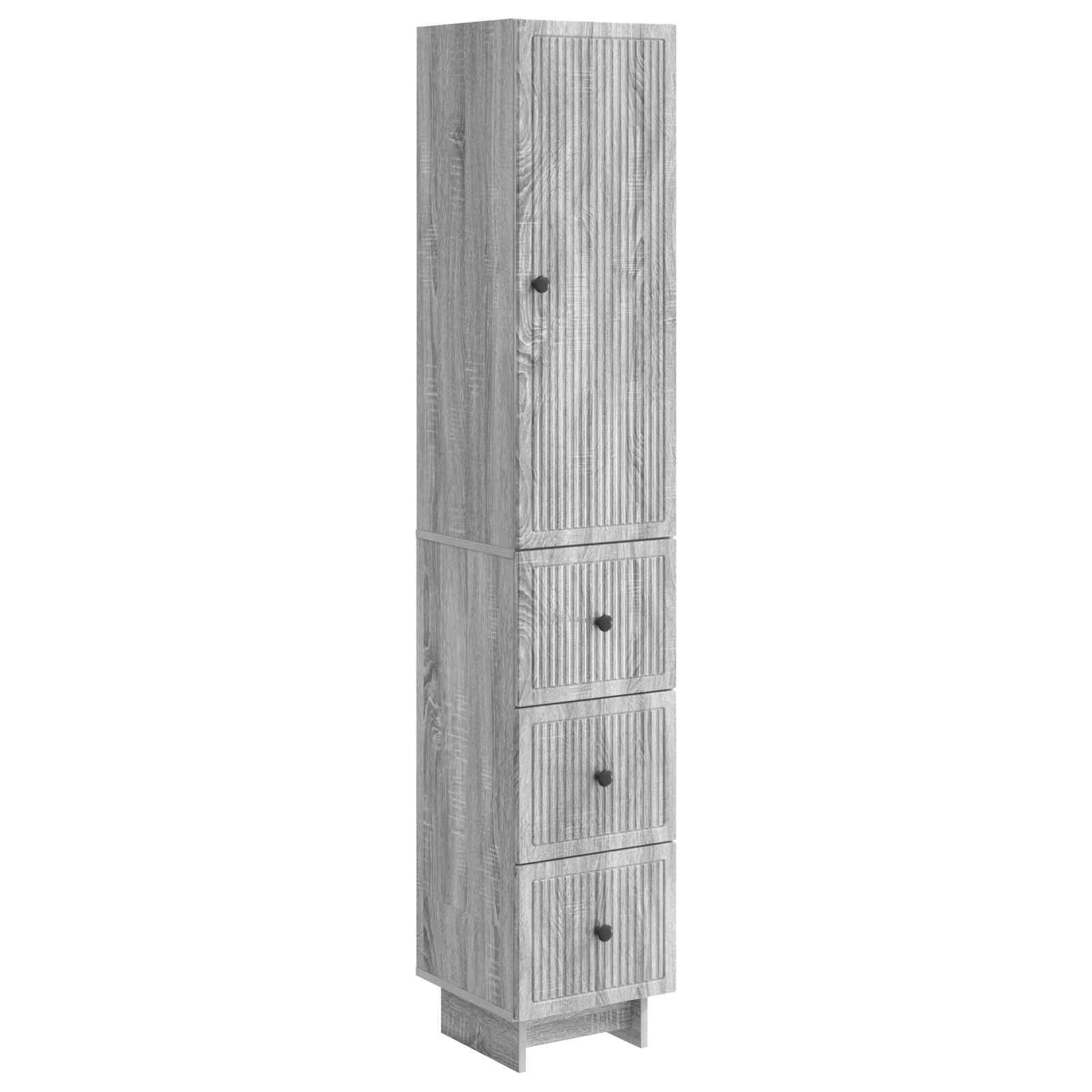 vidaXL Schrankset 2 pcs 33 x 34,5 x 90 cm Holzwerkstoff