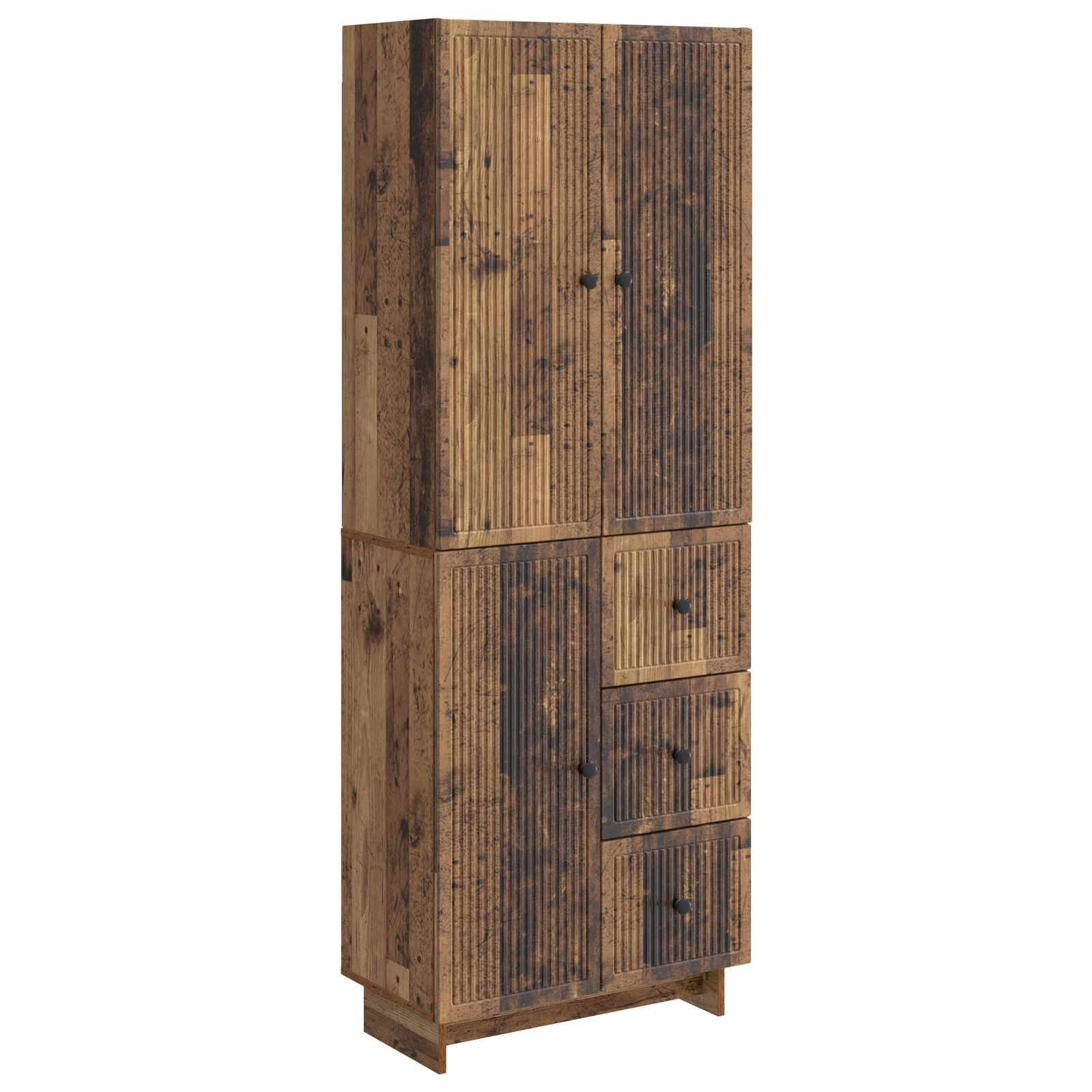 vidaXL Schrankset 2 pcs 66 x 34,5 x 90 cm Holzwerkstoff