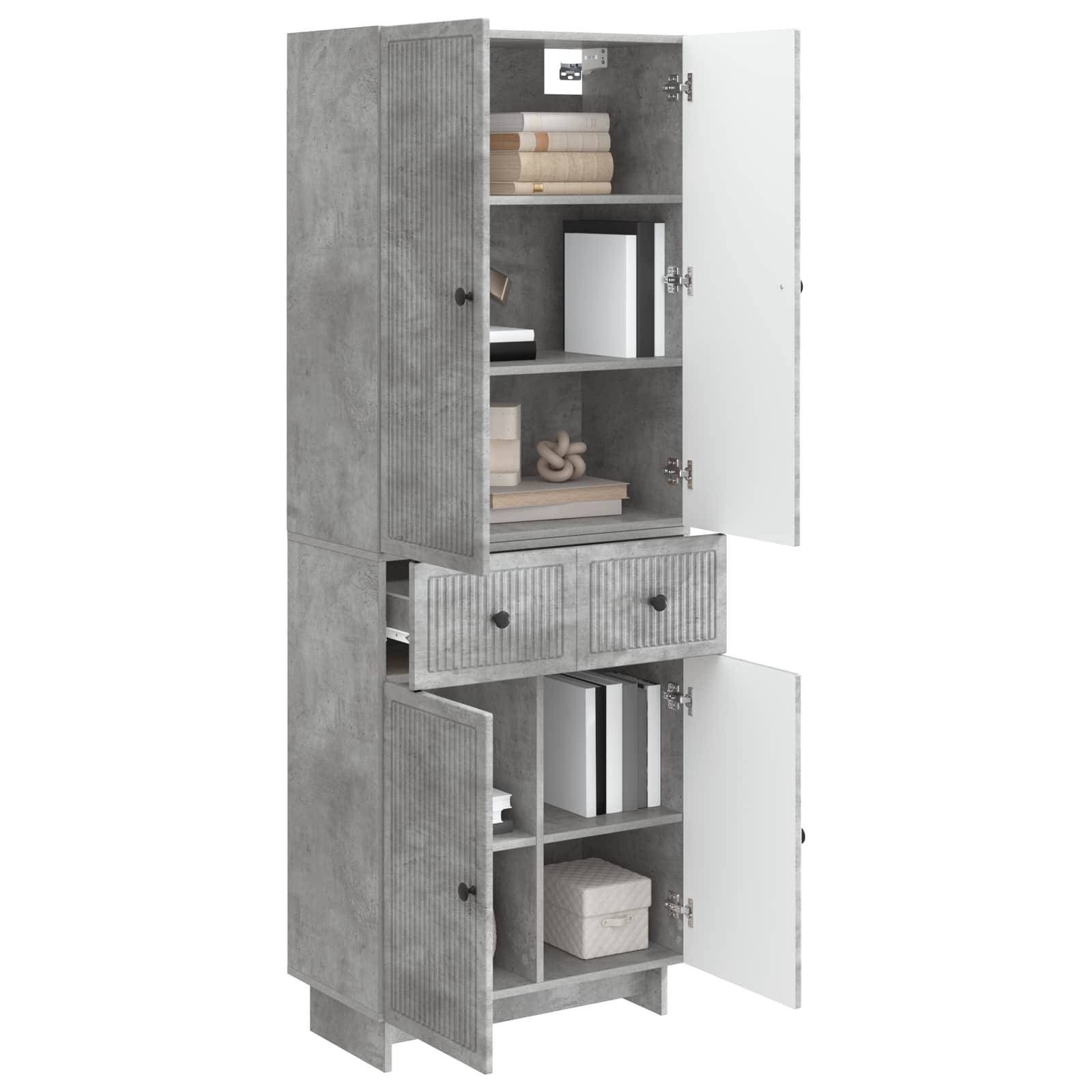 vidaXL Schrankset 2 pcs 66 x 34,5 x 90 cm Holzwerkstoff