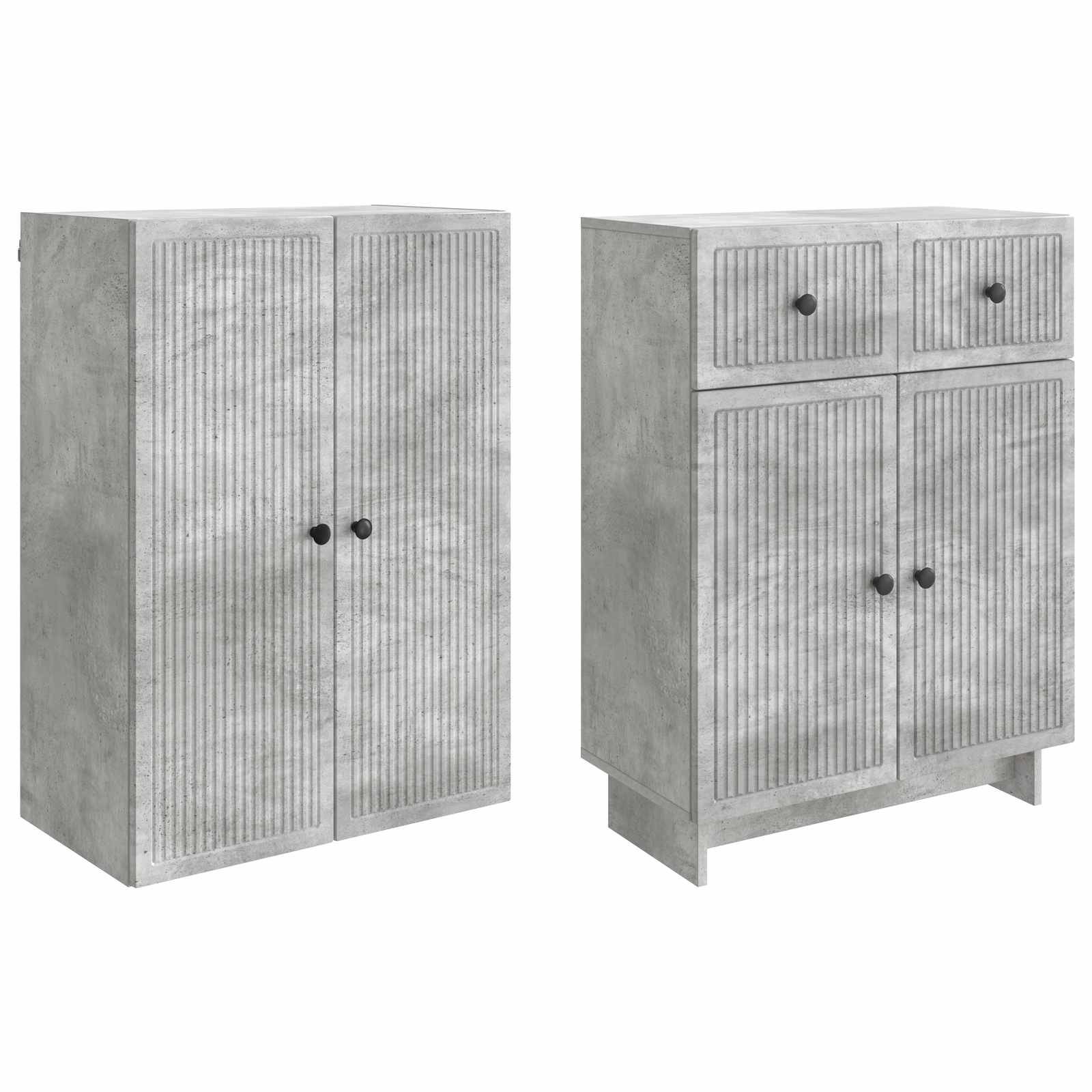 vidaXL Schrankset 2 pcs 66 x 34,5 x 90 cm Holzwerkstoff