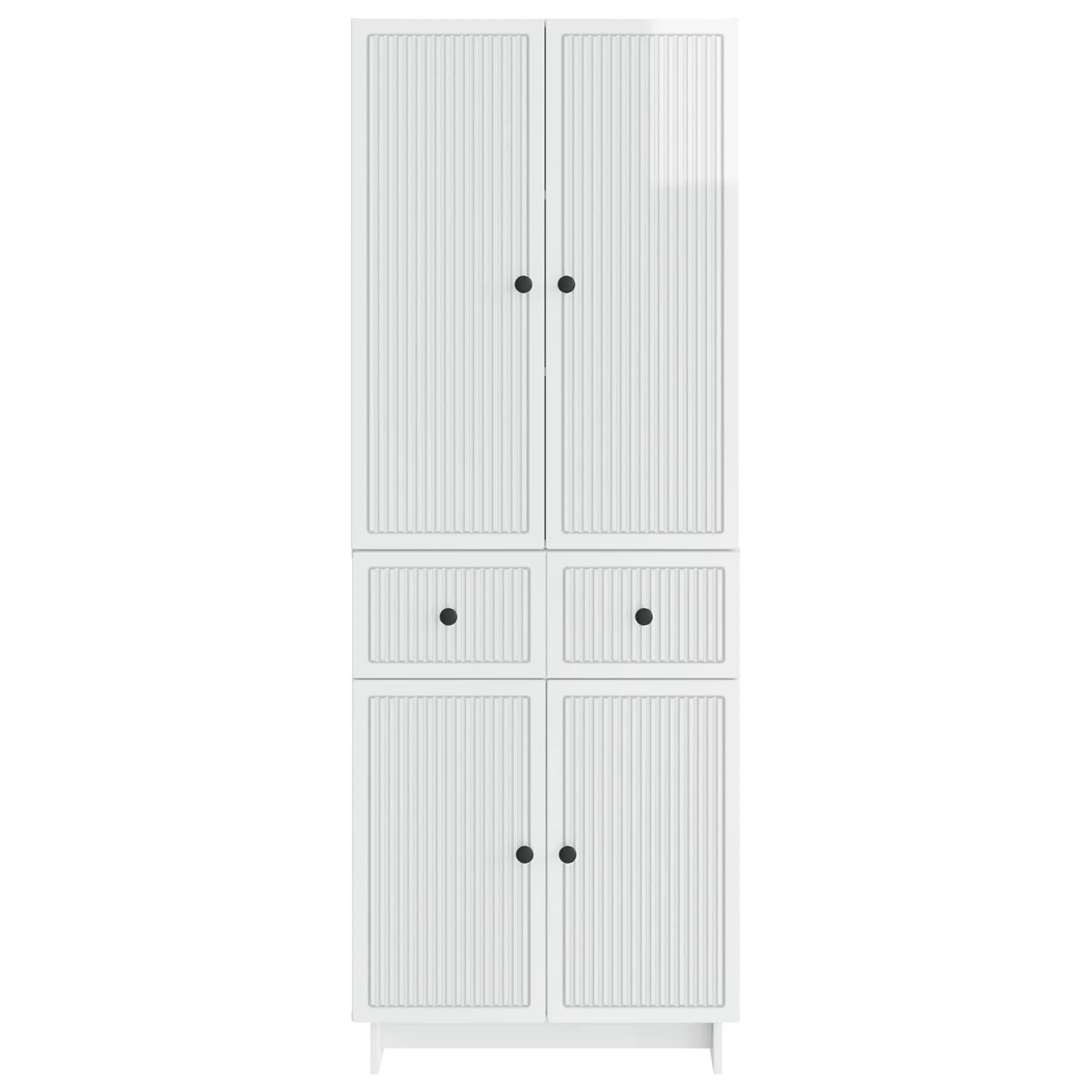 vidaXL Schrankset 2 pcs 66 x 34,5 x 90 cm Holzwerkstoff