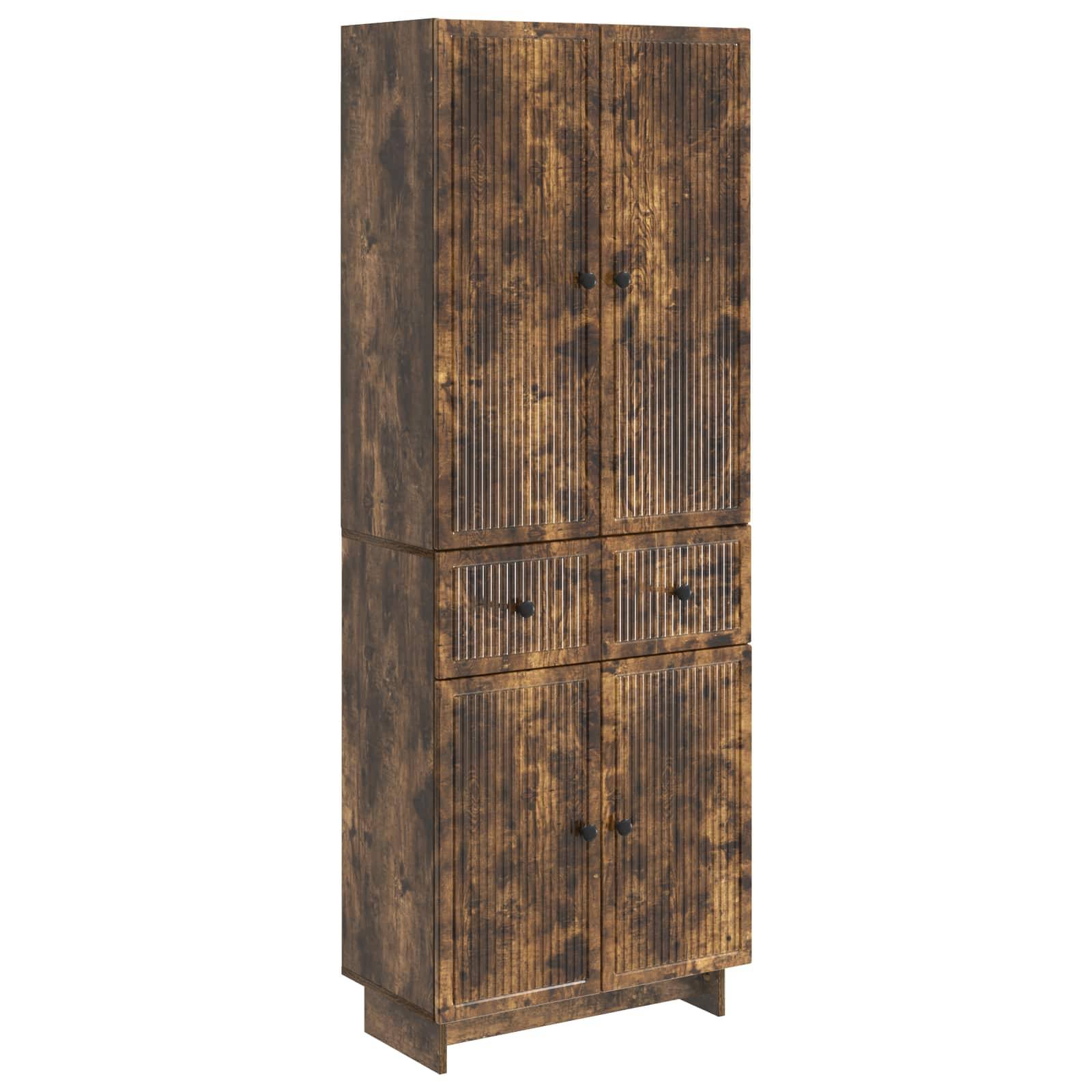 vidaXL Schrankset 2 pcs 66 x 34,5 x 90 cm Holzwerkstoff