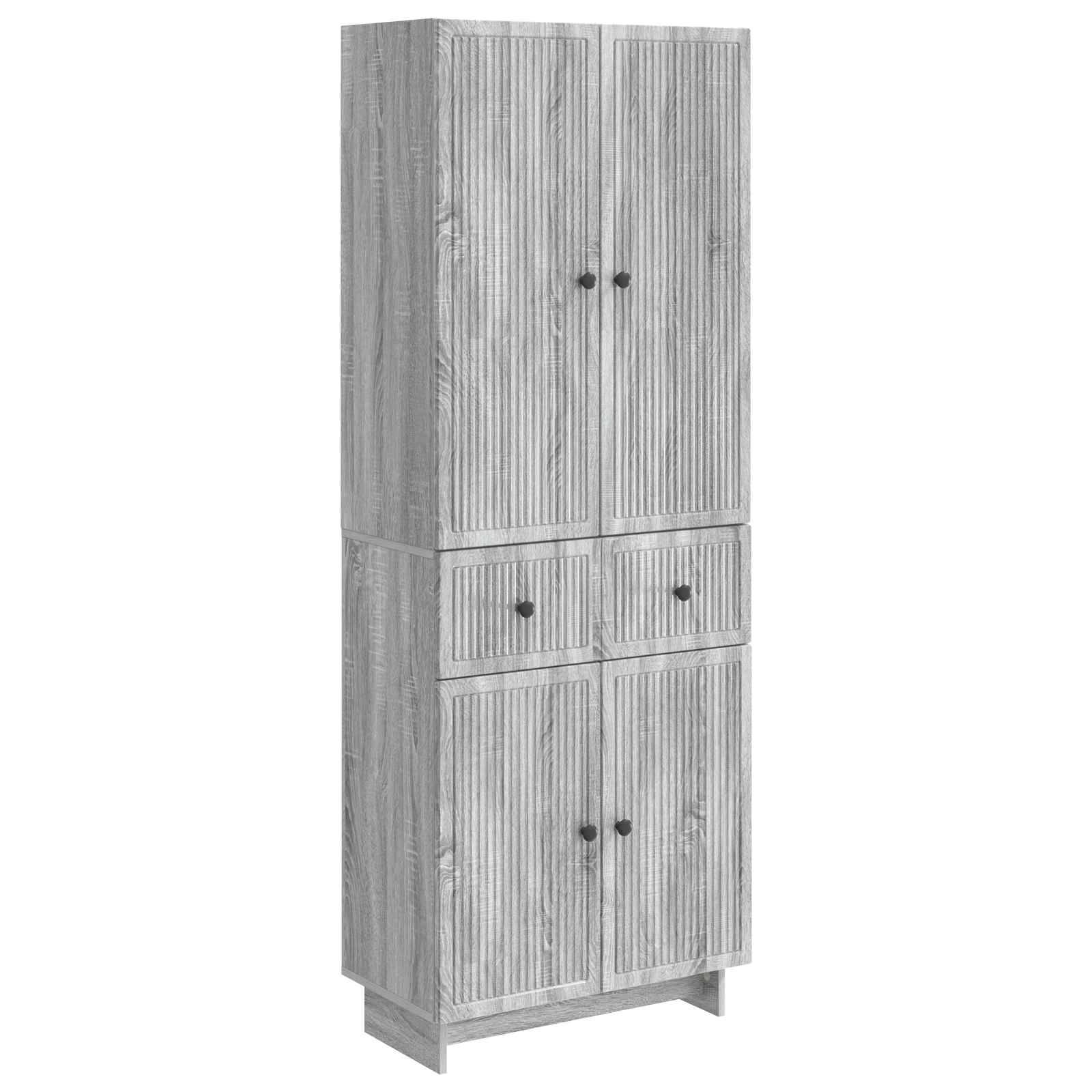 vidaXL Schrankset 2 pcs 66 x 34,5 x 90 cm Holzwerkstoff