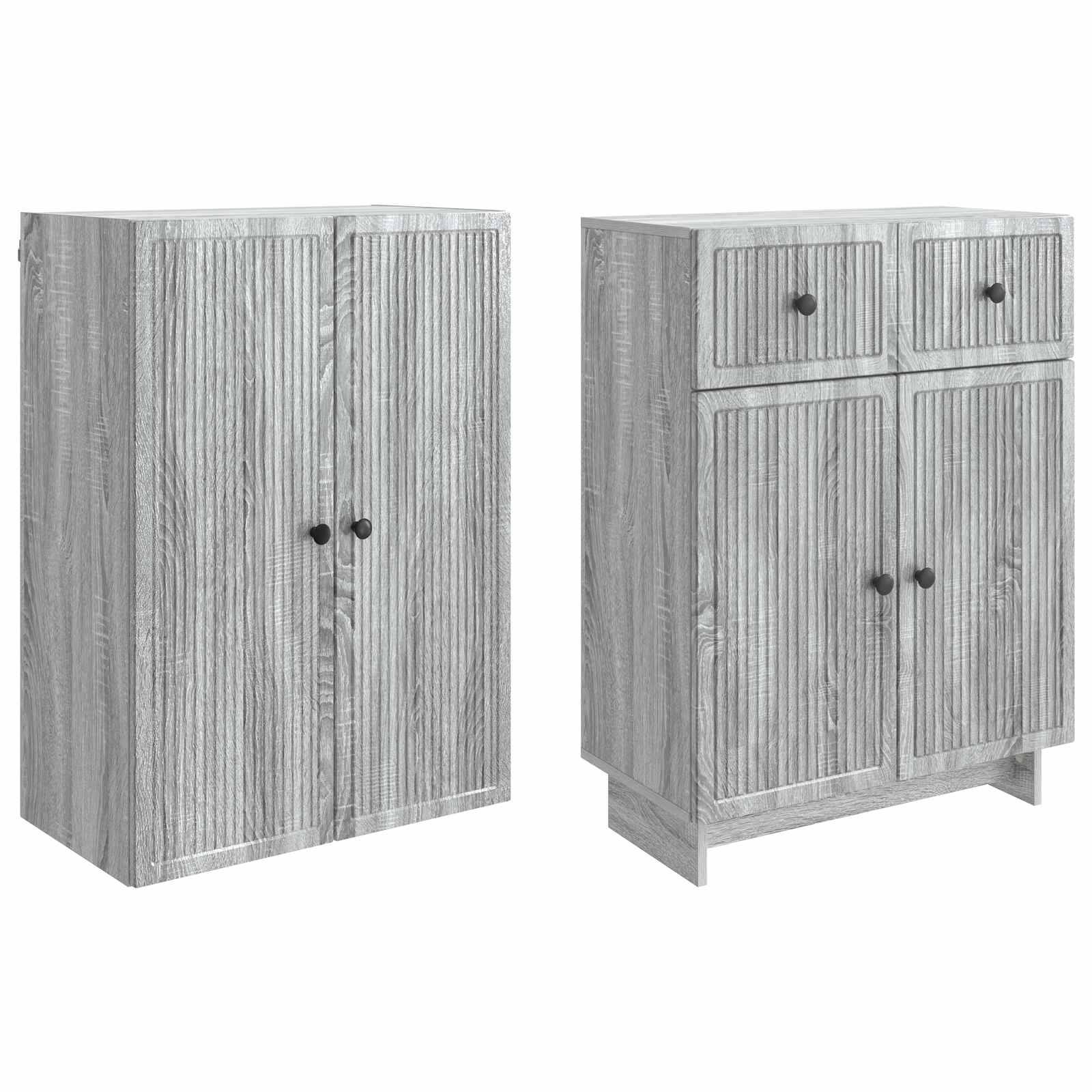 vidaXL Schrankset 2 pcs 66 x 34,5 x 90 cm Holzwerkstoff