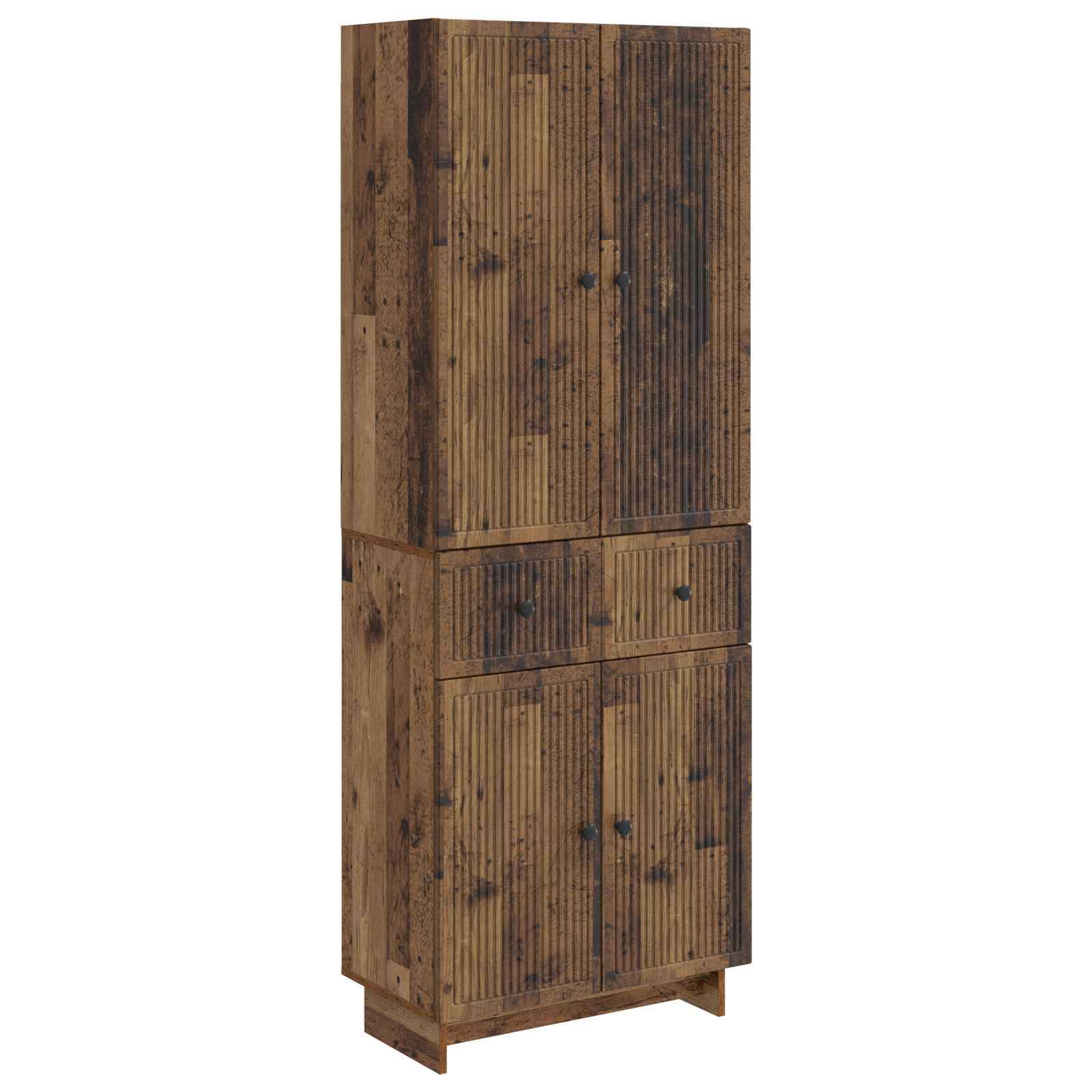 vidaXL Schrankset 2 pcs 66 x 34,5 x 90 cm Holzwerkstoff