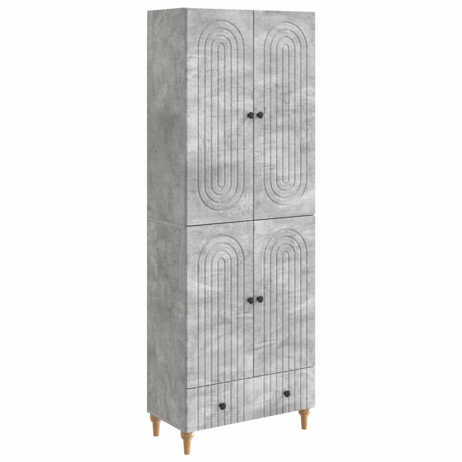 vidaXL Schrankset 2 pcs Holzwerkstoff