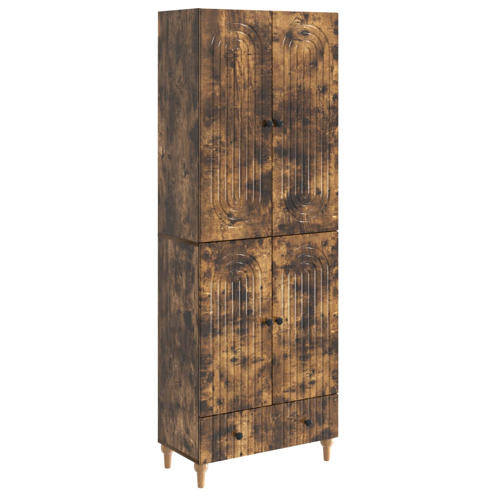 vidaXL Schrankset 2 pcs 66 x 34,5 x 95 cm Holzwerkstoff