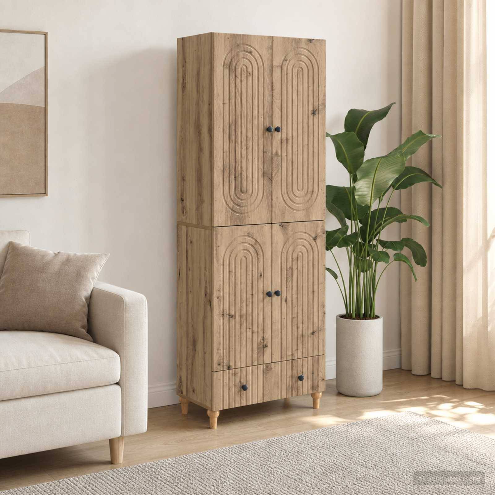 vidaXL Schrankset 2 Stk. Holzwerkstoff
