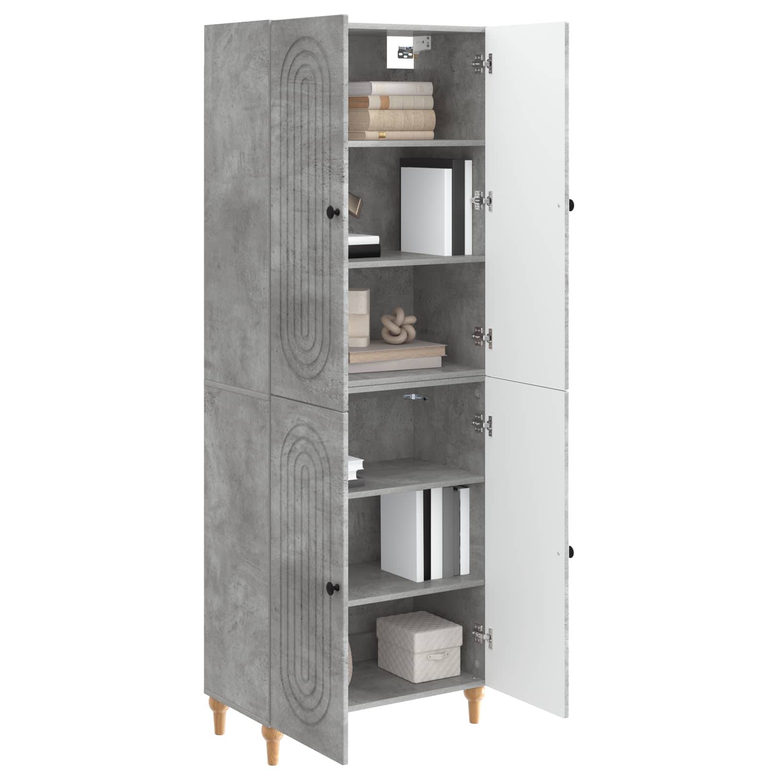 vidaXL Schrankset 2 pcs 66 x 34,5 x 90 cm Holzwerkstoff