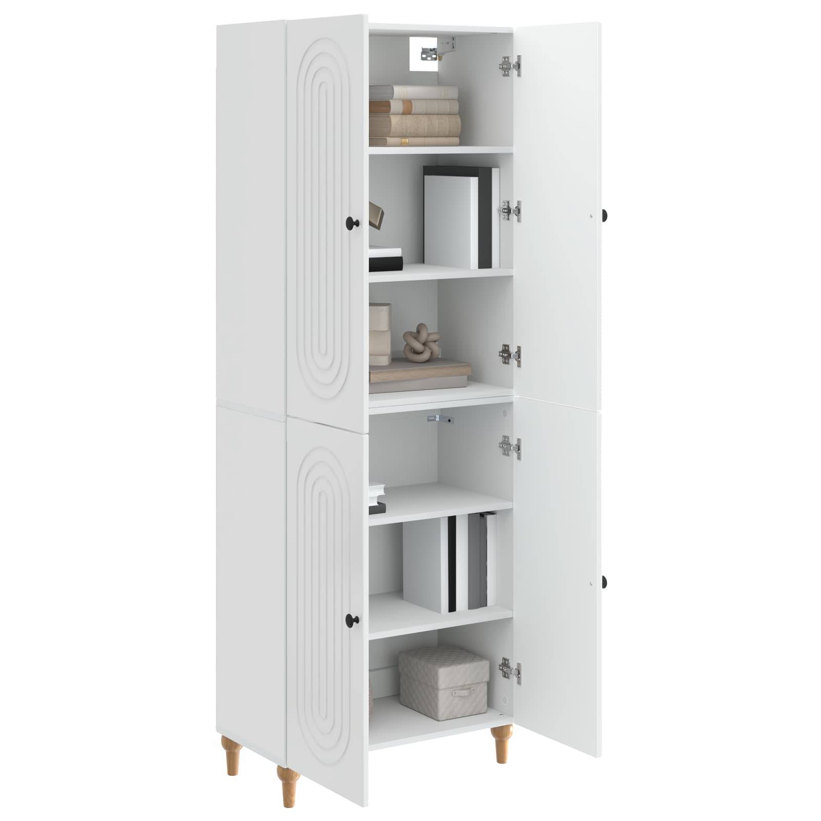 vidaXL Schrankset 2 pcs 66 x 34,5 x 90 cm Holzwerkstoff
