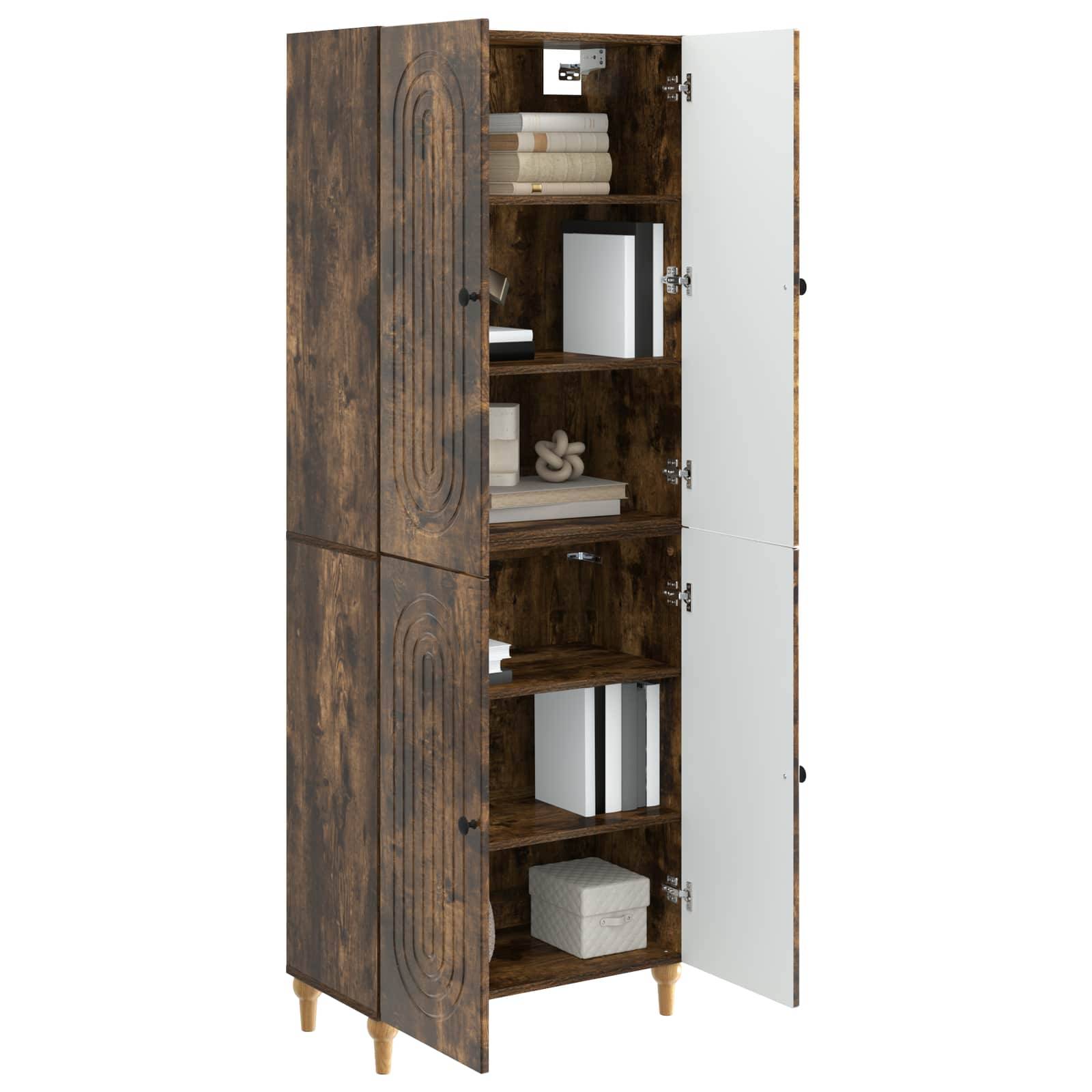 vidaXL Schrankset 2 pcs 66 x 34,5 x 90 cm Holzwerkstoff