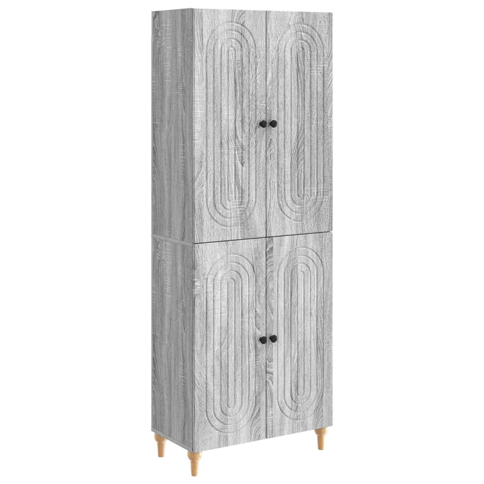 vidaXL Schrankset 2 pcs 66 x 34,5 x 90 cm Holzwerkstoff