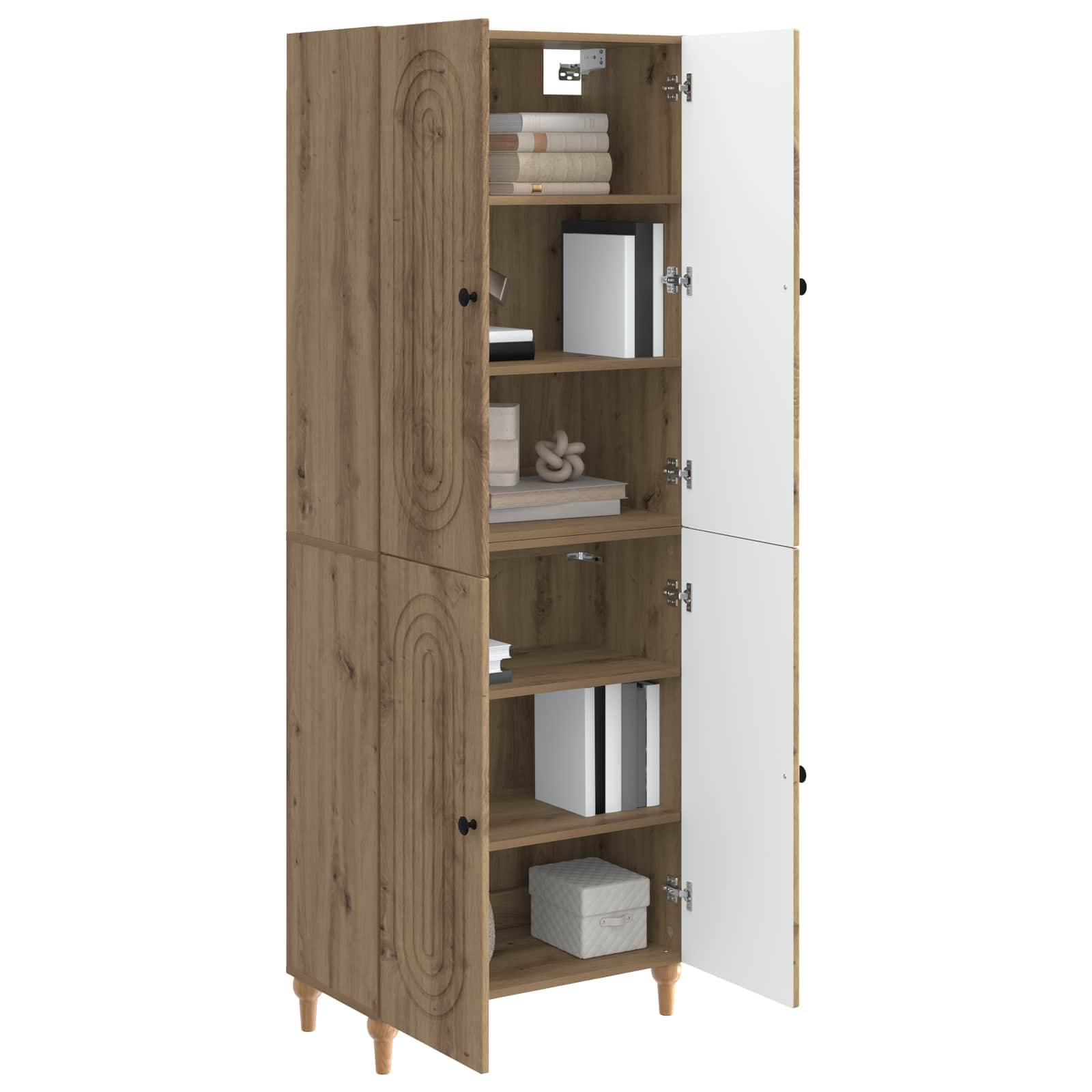vidaXL Schrankset 2 Stk. Holzwerkstoff