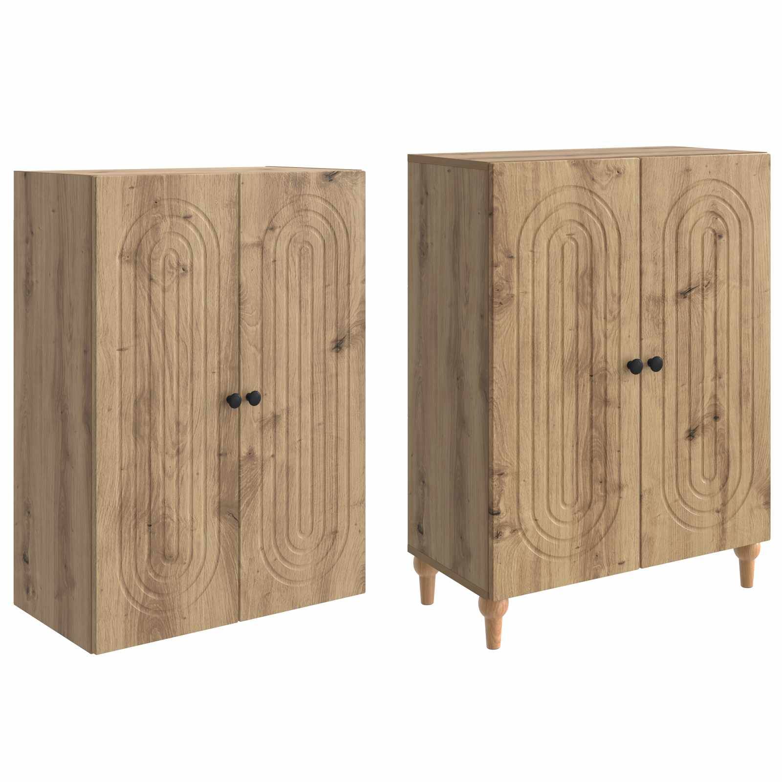 vidaXL Schrankset 2 Stk. Holzwerkstoff