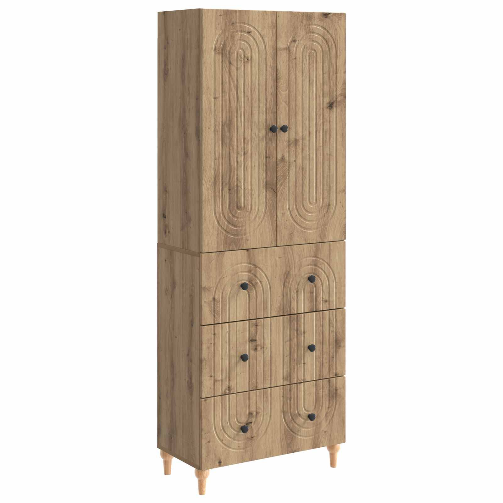 vidaXL Schrankset 2 Stk. Holzwerkstoff