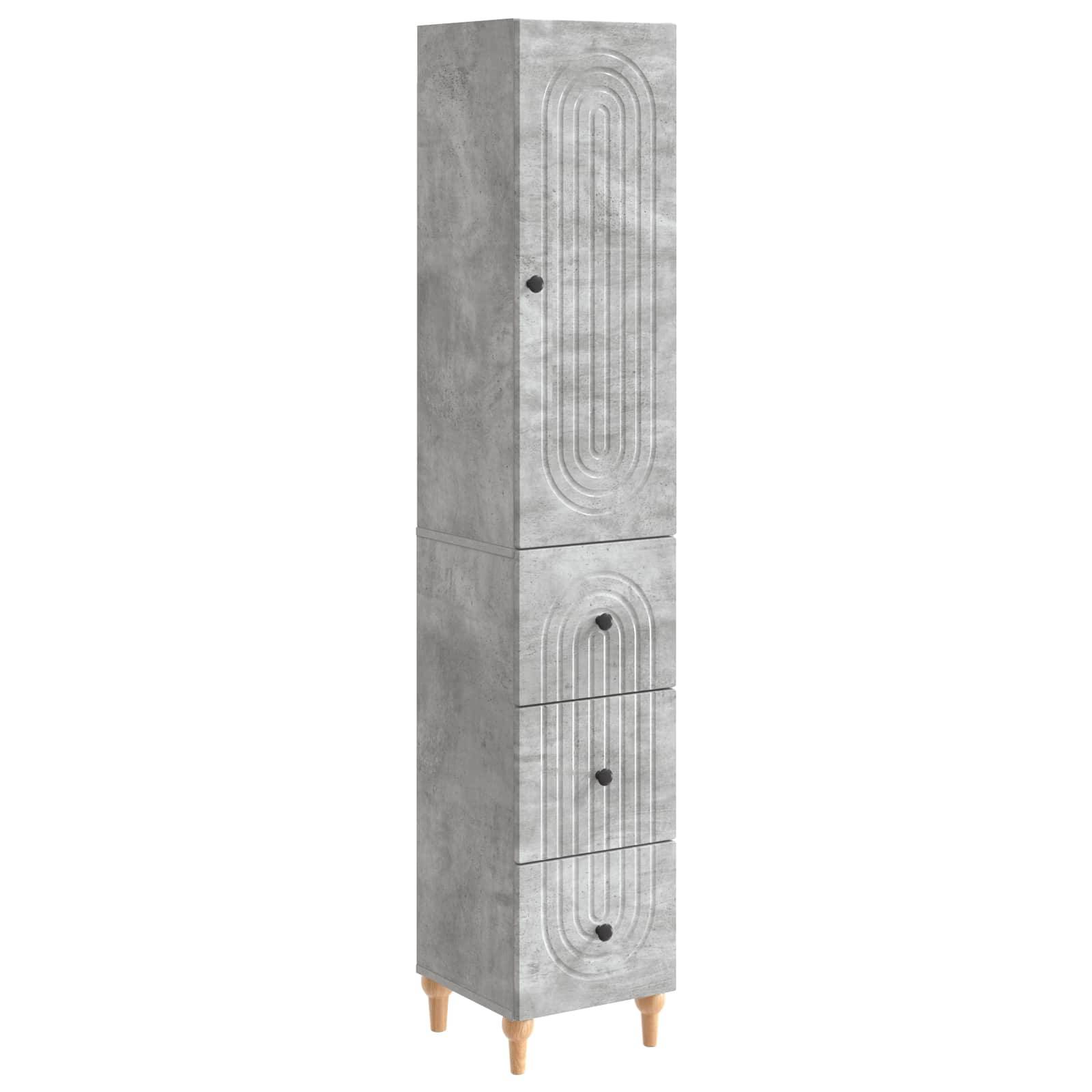 vidaXL Schrankset 2 pcs 33 x 34,5 x 90 cm Holzwerkstoff