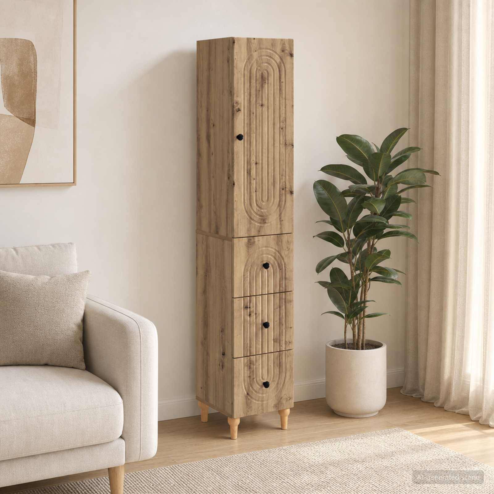 vidaXL Schrankset 2 Stk. Holzwerkstoff