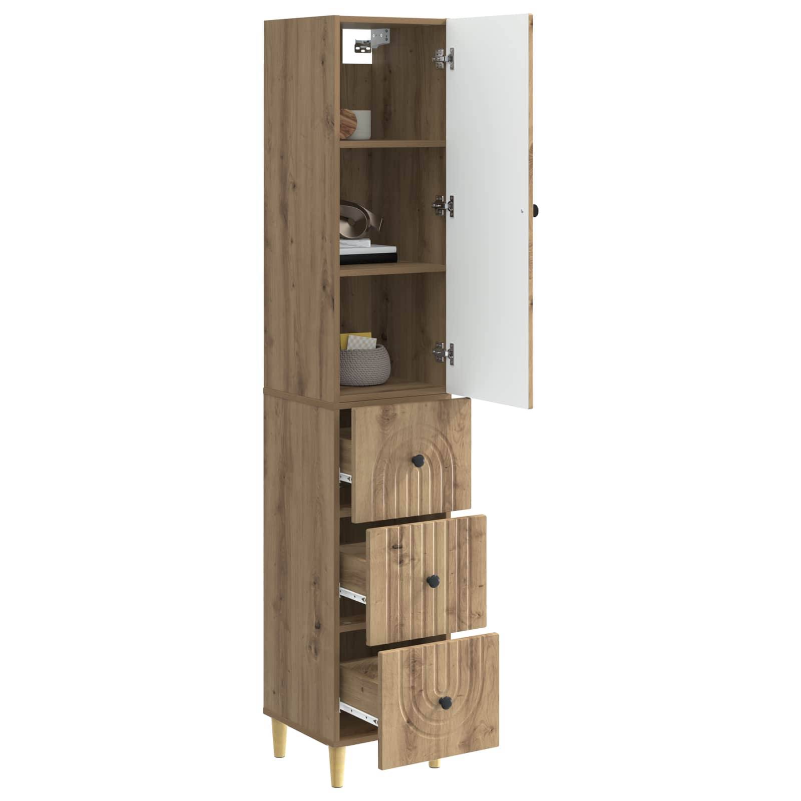 vidaXL Schrankset 2 Stk. Holzwerkstoff