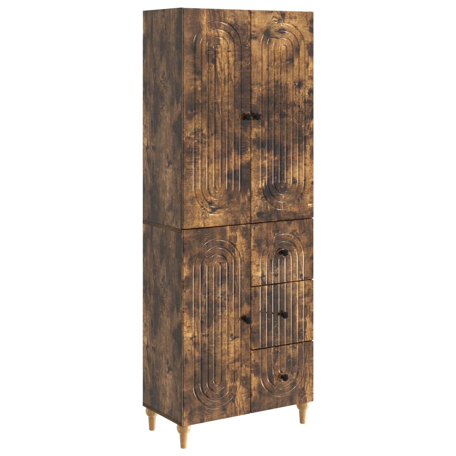 vidaXL Schrankset 2 pcs 66 x 34,5 x 90 cm Holzwerkstoff