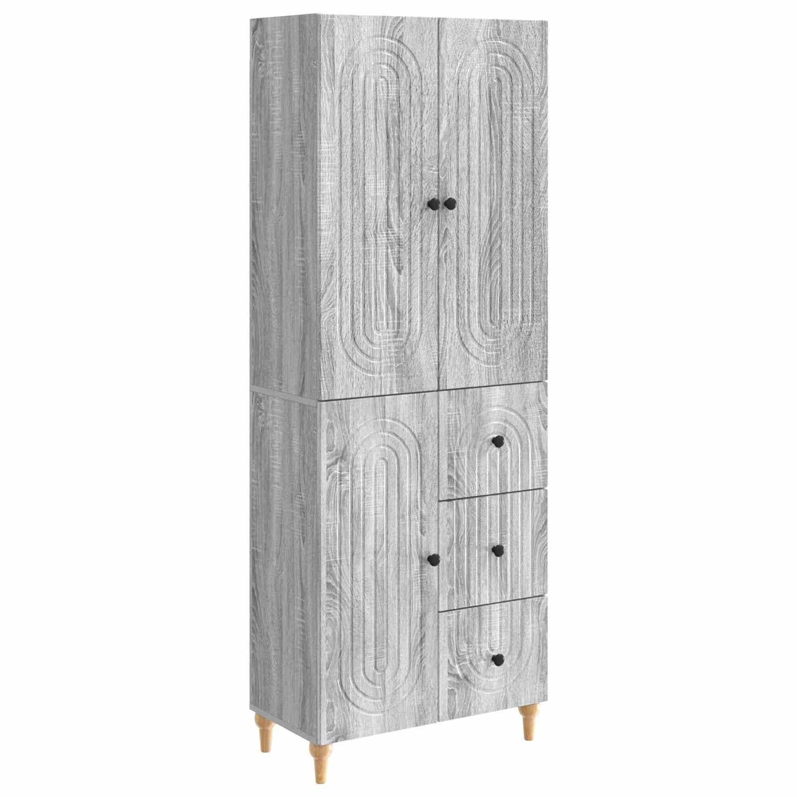 vidaXL Schrankset 2 pcs 66 x 34,5 x 90 cm Holzwerkstoff