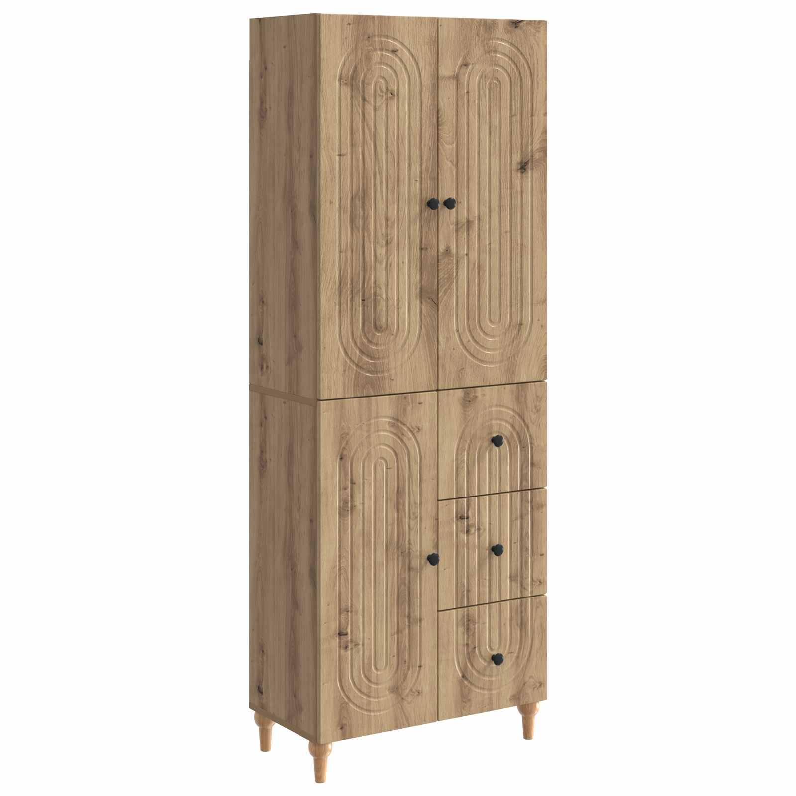 vidaXL Schrankset 2 Stk. Holzwerkstoff