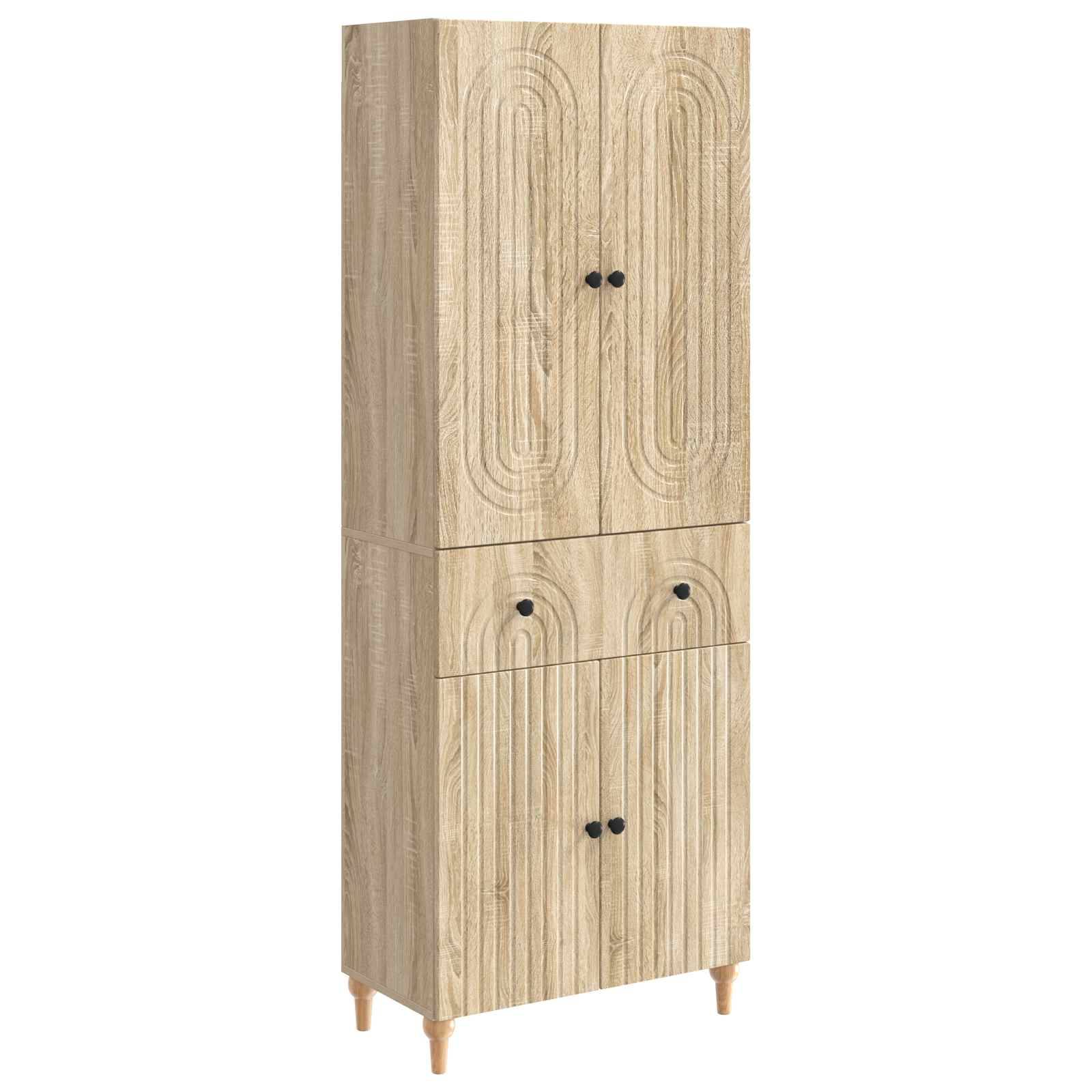 vidaXL Schrankset 2 pcs 66 x 34,5 x 90 cm Holzwerkstoff