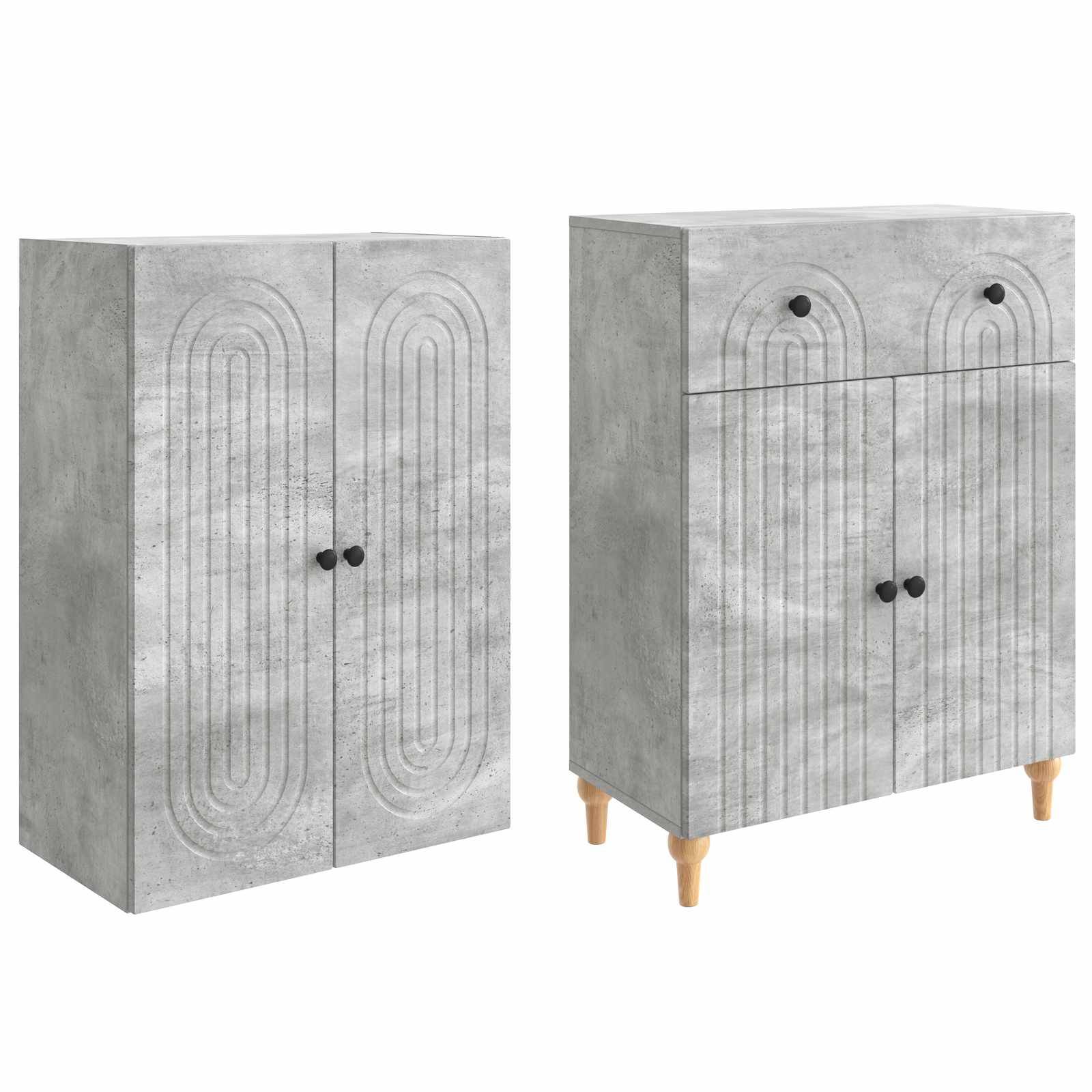 vidaXL Schrankset 2 pcs 66 x 34,5 x 90 cm Holzwerkstoff