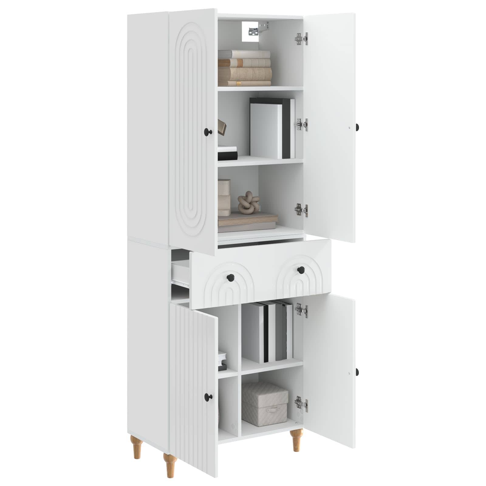vidaXL Schrankset 2 pcs 66 x 34,5 x 90 cm Holzwerkstoff