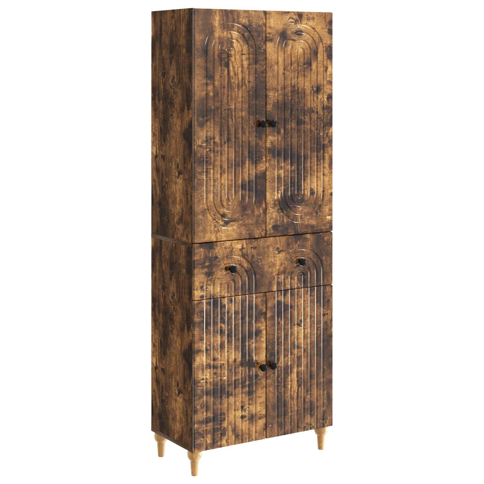 vidaXL Schrankset 2 pcs 66 x 34,5 x 90 cm Holzwerkstoff