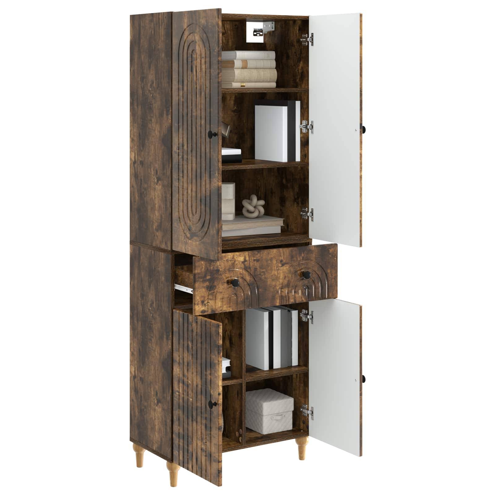 vidaXL Schrankset 2 pcs 66 x 34,5 x 90 cm Holzwerkstoff