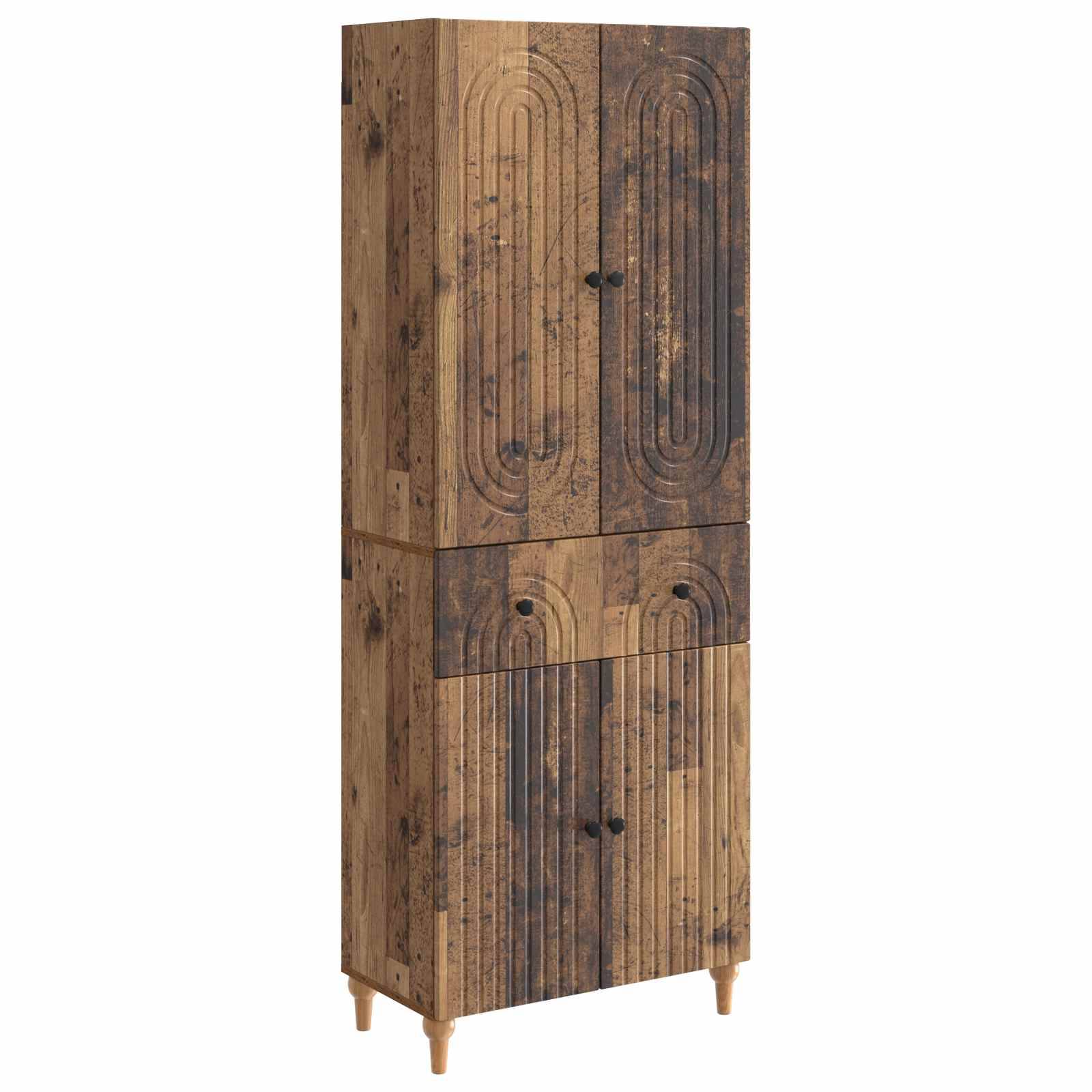 vidaXL Schrankset 2 pcs 66 x 34,5 x 90 cm Holzwerkstoff